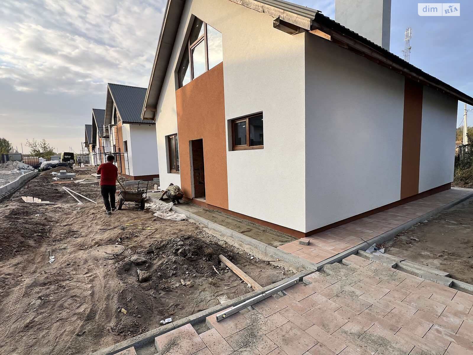 двухэтажный дом с отоплением, 120 кв. м, термоблок. Продажа в Михайловке-Рубежовке фото 1 двухэтажный дом с отоплением, 120 кв. м, термоблок. Продажа в Михайловке-Рубежовке фото 1