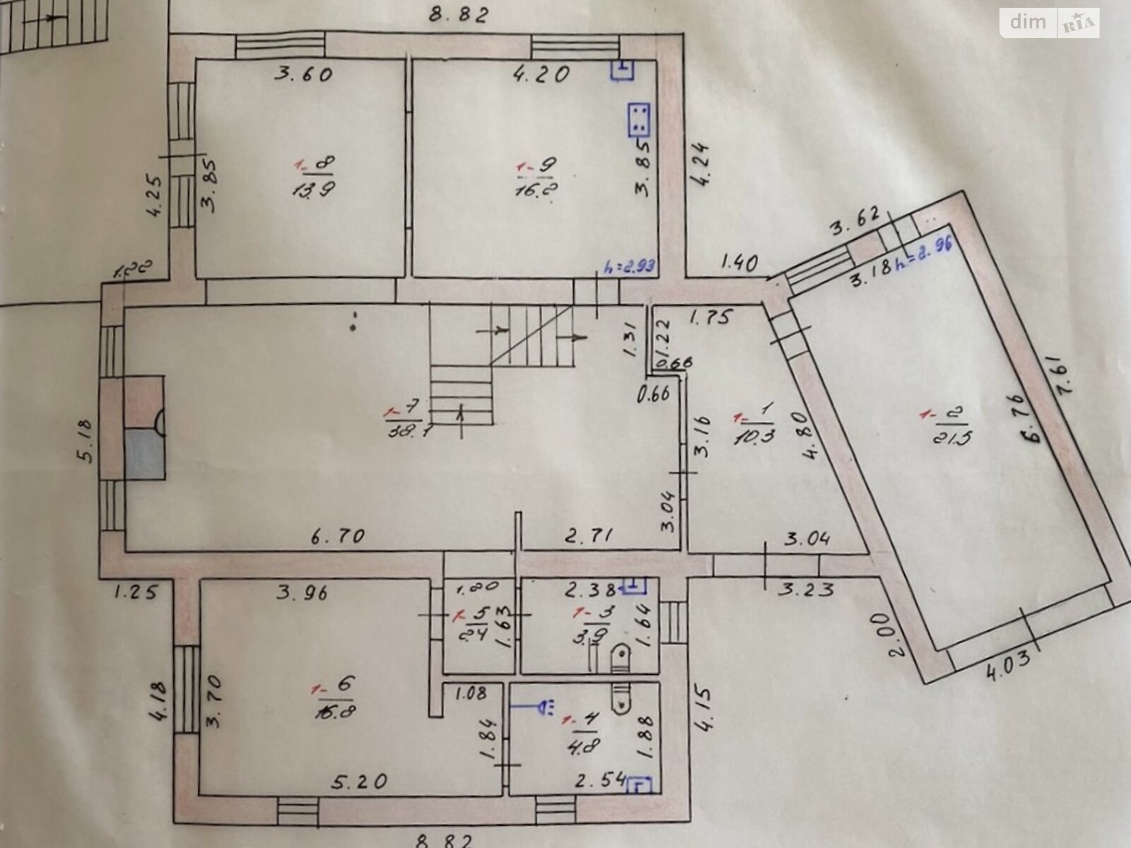 двоповерховий будинок з гаражем, 367 кв. м, газобетон. Продаж у Михайлівці-Рубежівці фото 1 двоповерховий будинок з гаражем, 367 кв. м, газобетон. Продаж у Михайлівці-Рубежівці фото 1