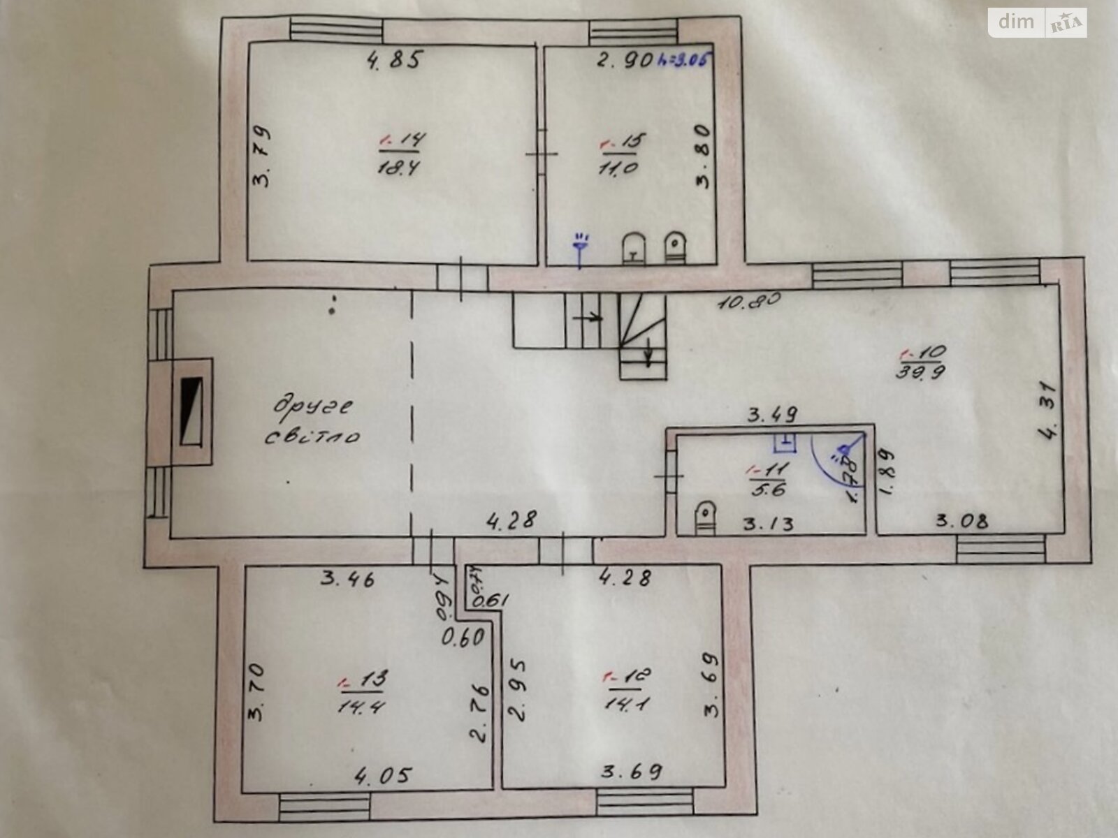 двоповерховий будинок з гаражем, 367 кв. м, газобетон. Продаж у Михайлівці-Рубежівці фото 1