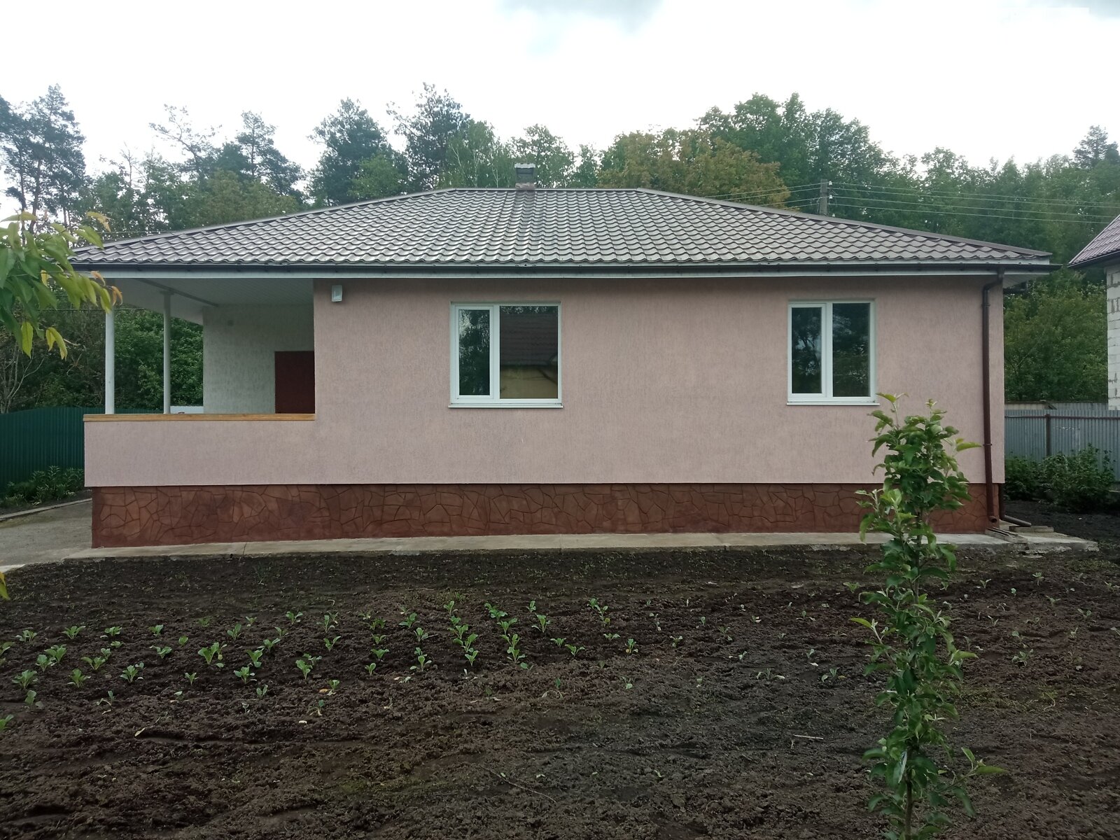 одноэтажный дом с отоплением, 94 кв. м, газобетон. Продажа в Дмитровке фото 1 одноэтажный дом с отоплением, 94 кв. м, газобетон. Продажа в Дмитровке фото 1