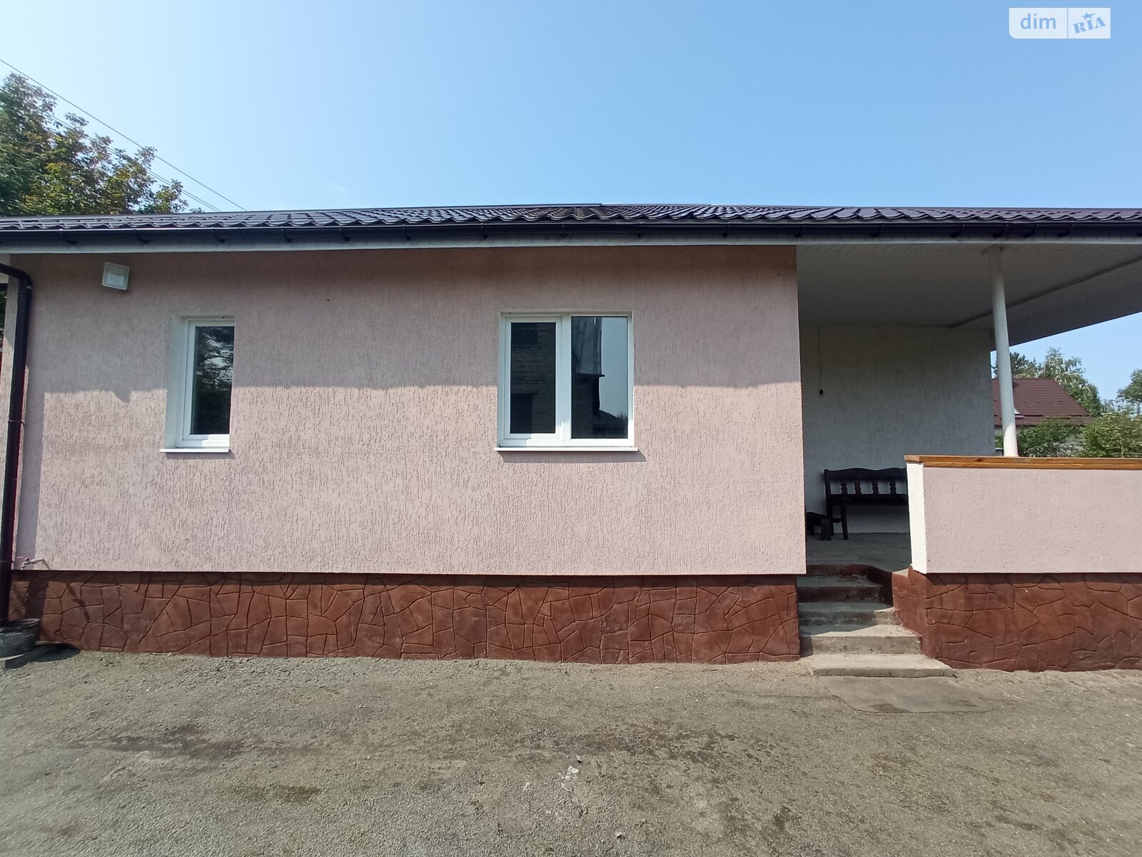 одноэтажный дом с отоплением, 94 кв. м, газобетон. Продажа в Дмитровке фото 1
