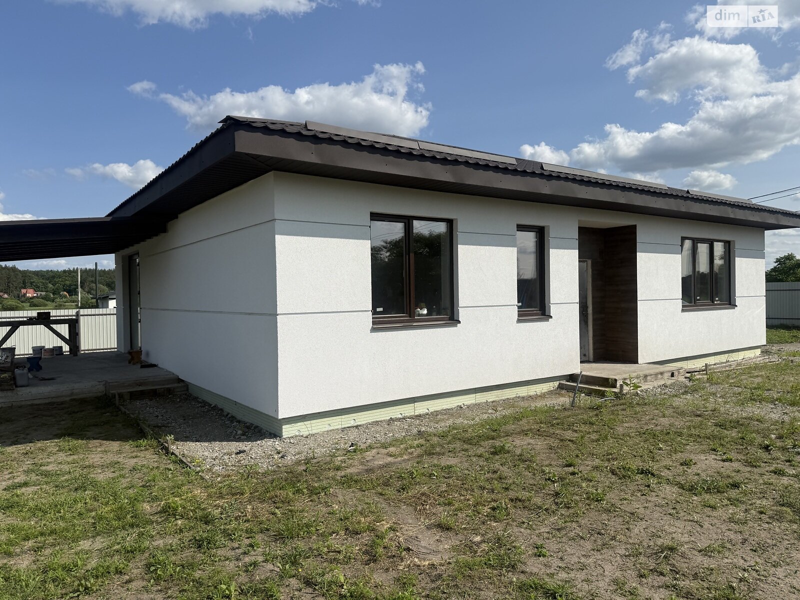 одноэтажный дом с верандой, 116 кв. м, газобетон. Продажа в Михайловке-Рубежовке фото 1 одноэтажный дом с верандой, 116 кв. м, газобетон. Продажа в Михайловке-Рубежовке фото 1