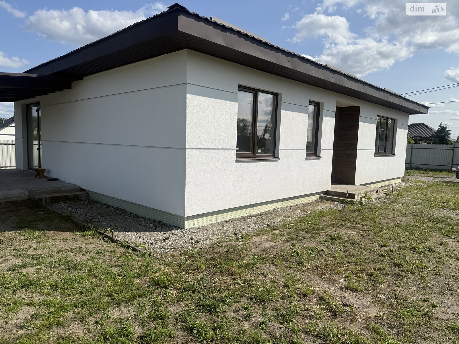 одноэтажный дом с верандой, 116 кв. м, газобетон. Продажа в Михайловке-Рубежовке фото 1 одноэтажный дом с верандой, 116 кв. м, газобетон. Продажа в Михайловке-Рубежовке фото 1