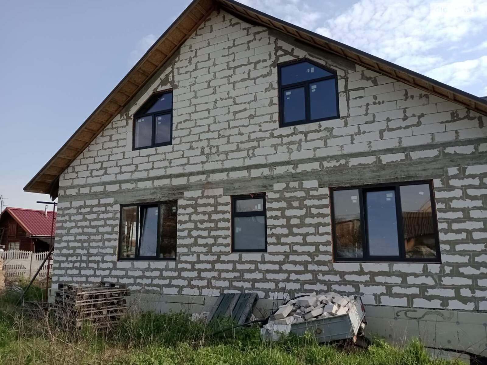 двоповерховий будинок, 350 кв. м, піноблок. Продаж у Михайлівці-Рубежівці фото 1