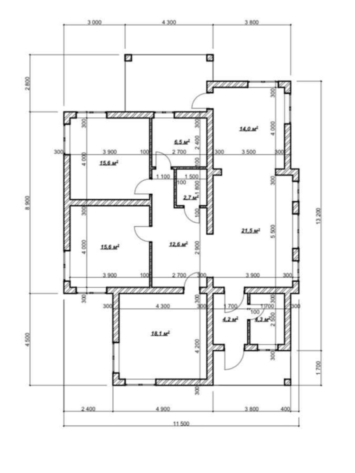 одноэтажный дом, 115 кв. м, керамический блок. Продажа в Михайловке-Рубежовке фото 1 одноэтажный дом, 115 кв. м, керамический блок. Продажа в Михайловке-Рубежовке фото 1