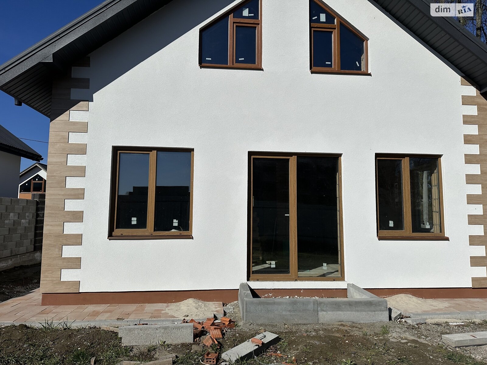 двухэтажный дом, 119 кв. м, керамический блок. Продажа в Михайловке-Рубежовке фото 1 двухэтажный дом, 119 кв. м, керамический блок. Продажа в Михайловке-Рубежовке фото 1