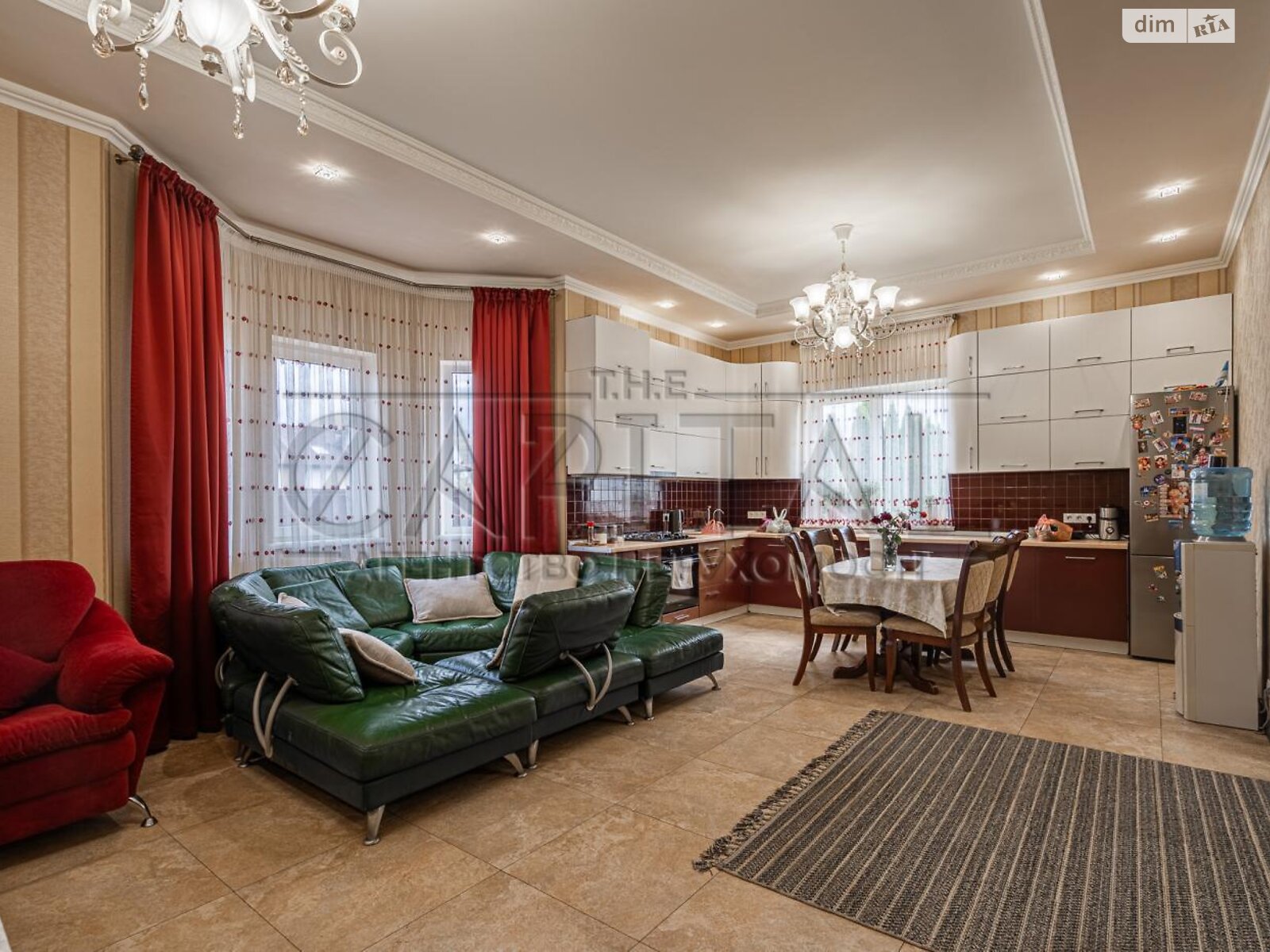 двухэтажный дом с балконом, 360 кв. м, кирпич. Продажа в Михайловке-Рубежовке фото 1 двухэтажный дом с балконом, 360 кв. м, кирпич. Продажа в Михайловке-Рубежовке фото 1