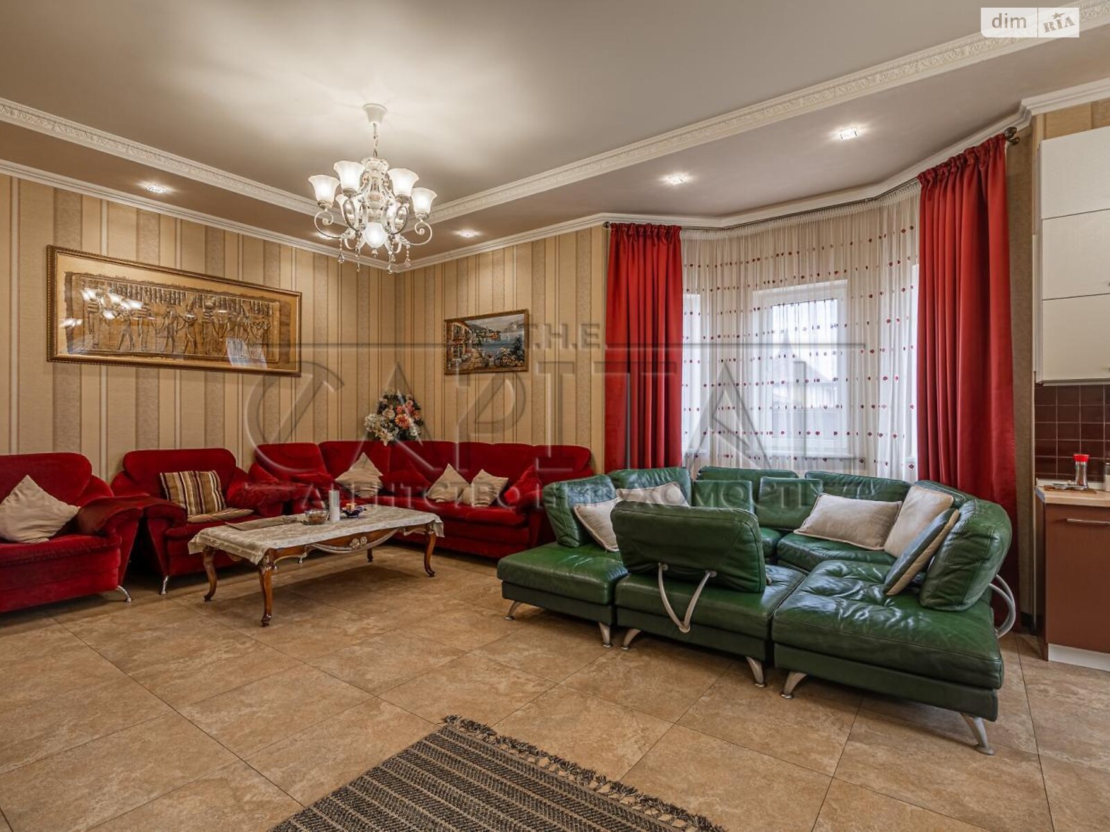 двухэтажный дом с балконом, 360 кв. м, кирпич. Продажа в Михайловке-Рубежовке фото 1 двухэтажный дом с балконом, 360 кв. м, кирпич. Продажа в Михайловке-Рубежовке фото 1