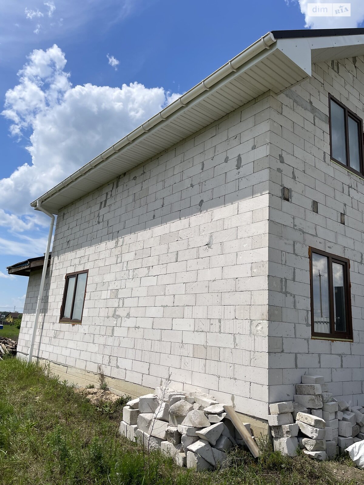 двухэтажный дом, 122 кв. м, пенобетон. Продажа в Микуличах фото 1