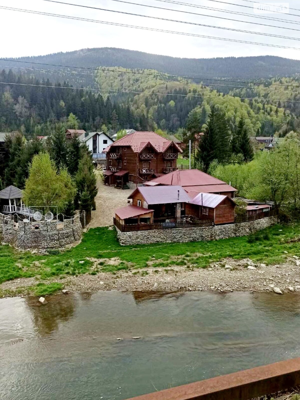 триповерховий будинок з балконом, 300 кв. м, зруб. Продаж у Микуличині фото 1 триповерховий будинок з балконом, 300 кв. м, зруб. Продаж у Микуличині фото 1