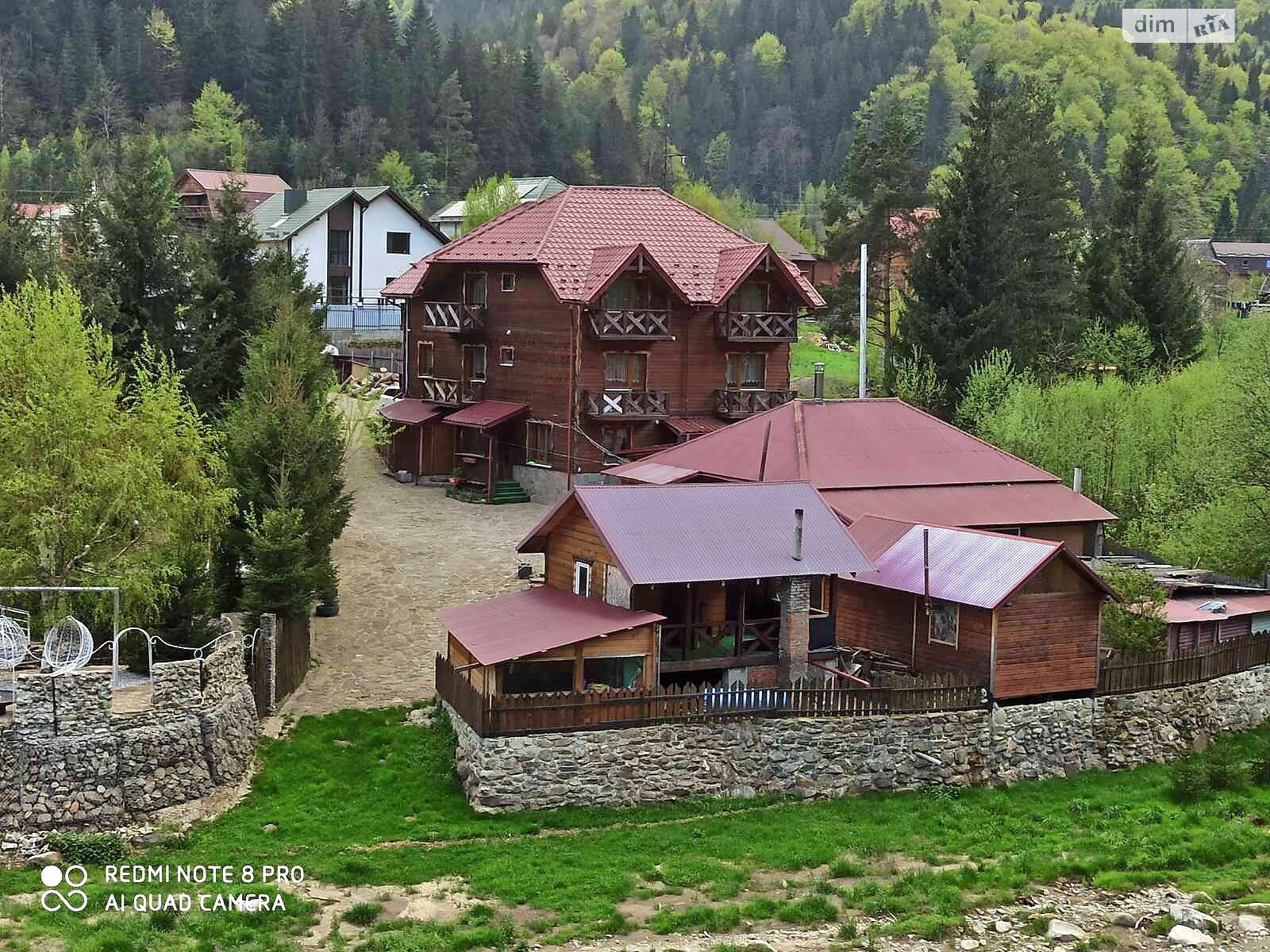 триповерховий будинок з балконом, 300 кв. м, зруб. Продаж у Микуличині фото 1 триповерховий будинок з балконом, 300 кв. м, зруб. Продаж у Микуличині фото 1