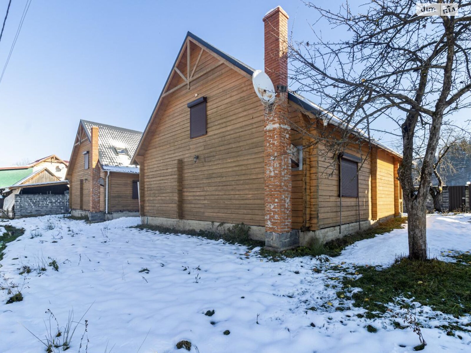 двоповерховий будинок з балконом, 158.3 кв. м, зруб. Продаж у Микуличині фото 1 двоповерховий будинок з балконом, 158.3 кв. м, зруб. Продаж у Микуличині фото 1