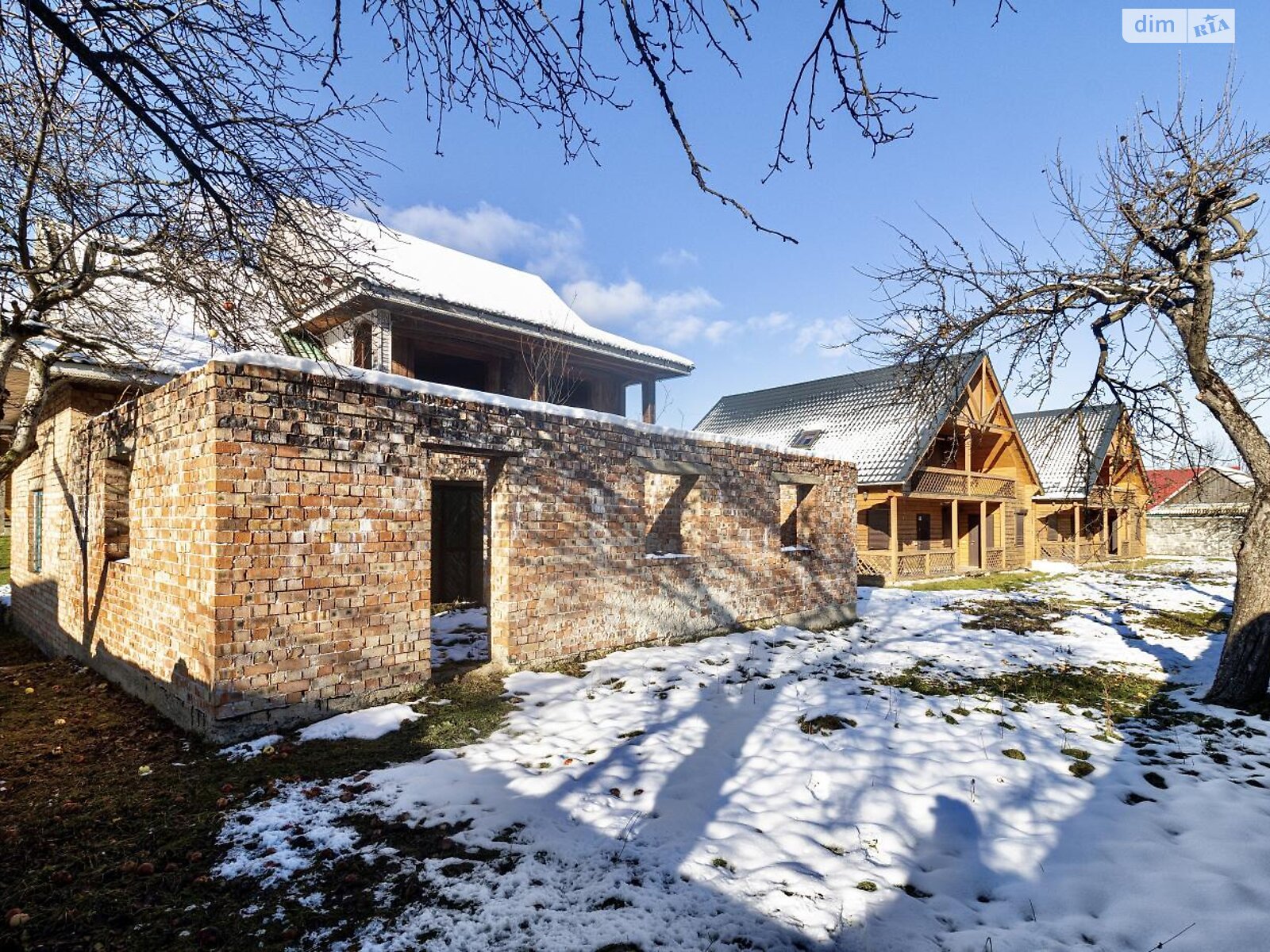 двоповерховий будинок з балконом, 158.3 кв. м, зруб. Продаж у Микуличині фото 1 двоповерховий будинок з балконом, 158.3 кв. м, зруб. Продаж у Микуличині фото 1