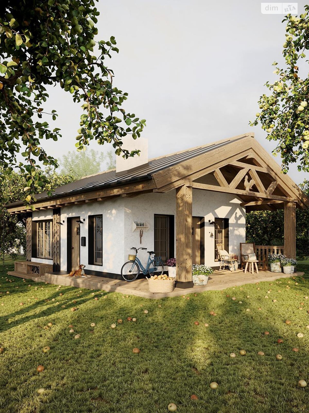 одноэтажный дом, 40.8 кв. м, кирпич. Продажа в Микуличине фото 1 одноэтажный дом, 40.8 кв. м, кирпич. Продажа в Микуличине фото 1