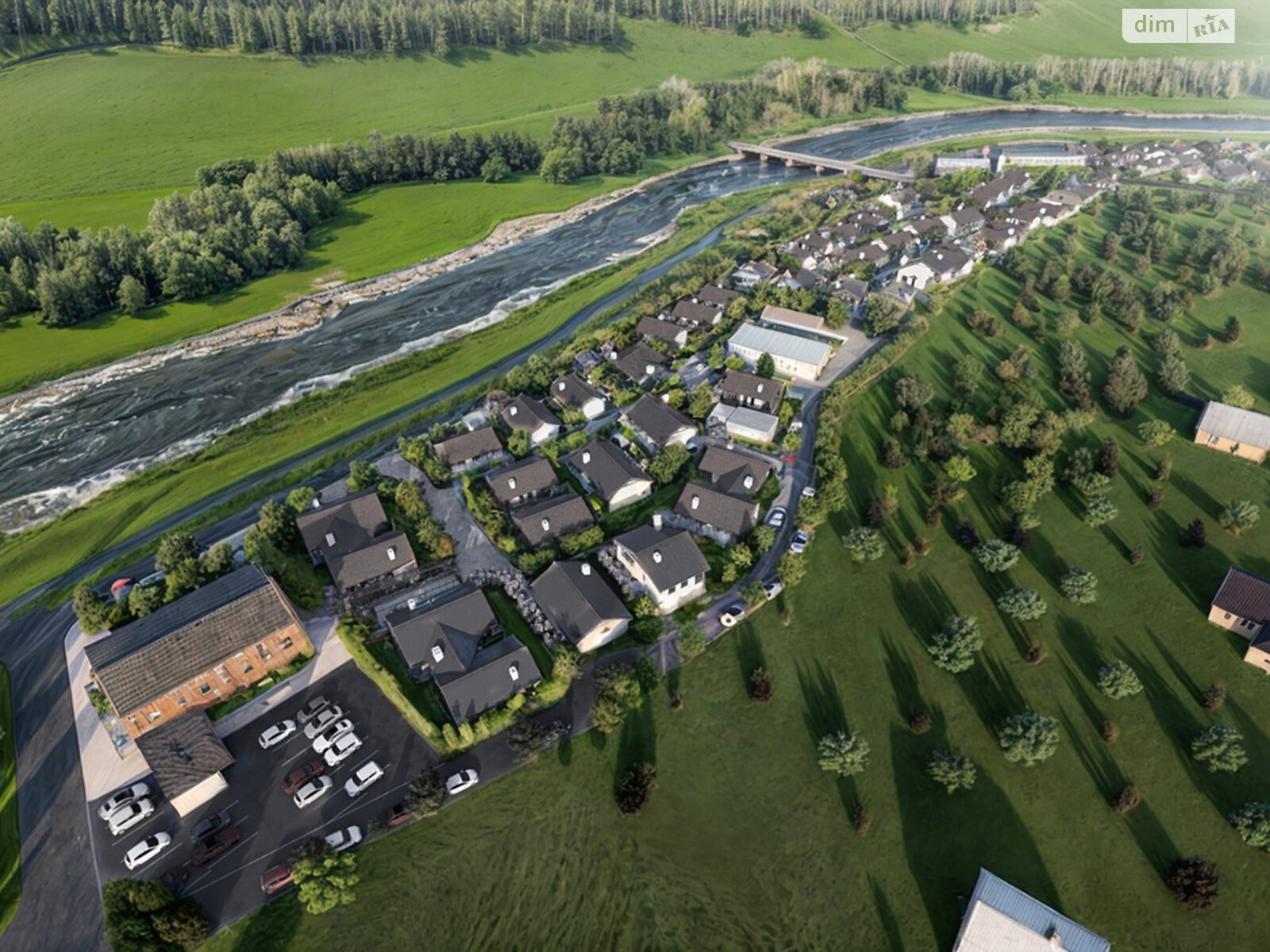 одноэтажный дом, 40.8 кв. м, кирпич. Продажа в Микуличине фото 1 одноэтажный дом, 40.8 кв. м, кирпич. Продажа в Микуличине фото 1