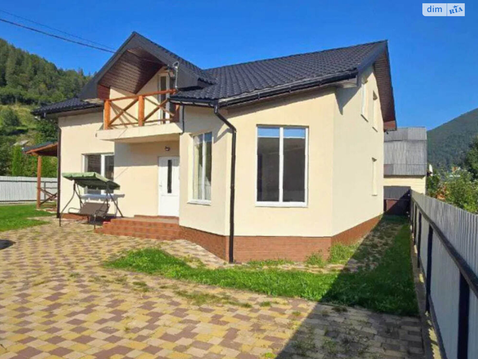 двухэтажный дом с мебелью, 168.7 кв. м, дерево и кирпич. Продажа в Микуличине фото 1 двухэтажный дом с мебелью, 168.7 кв. м, дерево и кирпич. Продажа в Микуличине фото 1