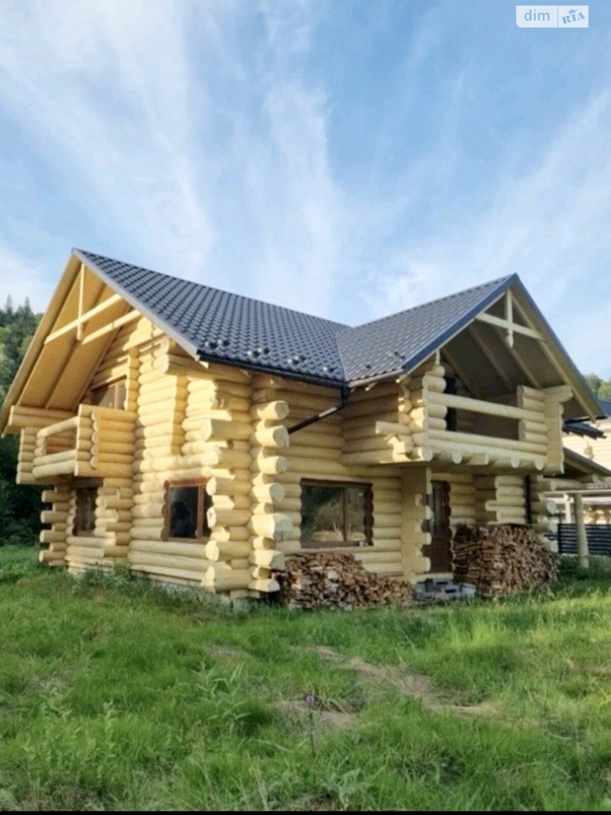 двухэтажный дом, 180 кв. м, сруб. Продажа в Микуличине фото 1 двухэтажный дом, 180 кв. м, сруб. Продажа в Микуличине фото 1