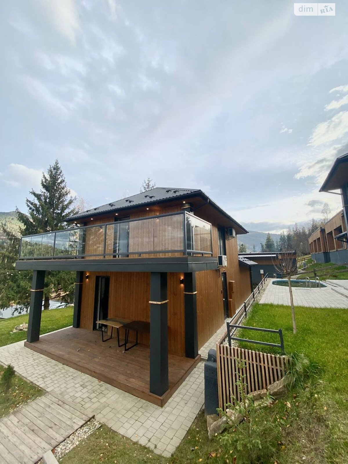 двухэтажный дом с верандой, 120 кв. м, газобетон. Продажа в Микуличине фото 1 двухэтажный дом с верандой, 120 кв. м, газобетон. Продажа в Микуличине фото 1