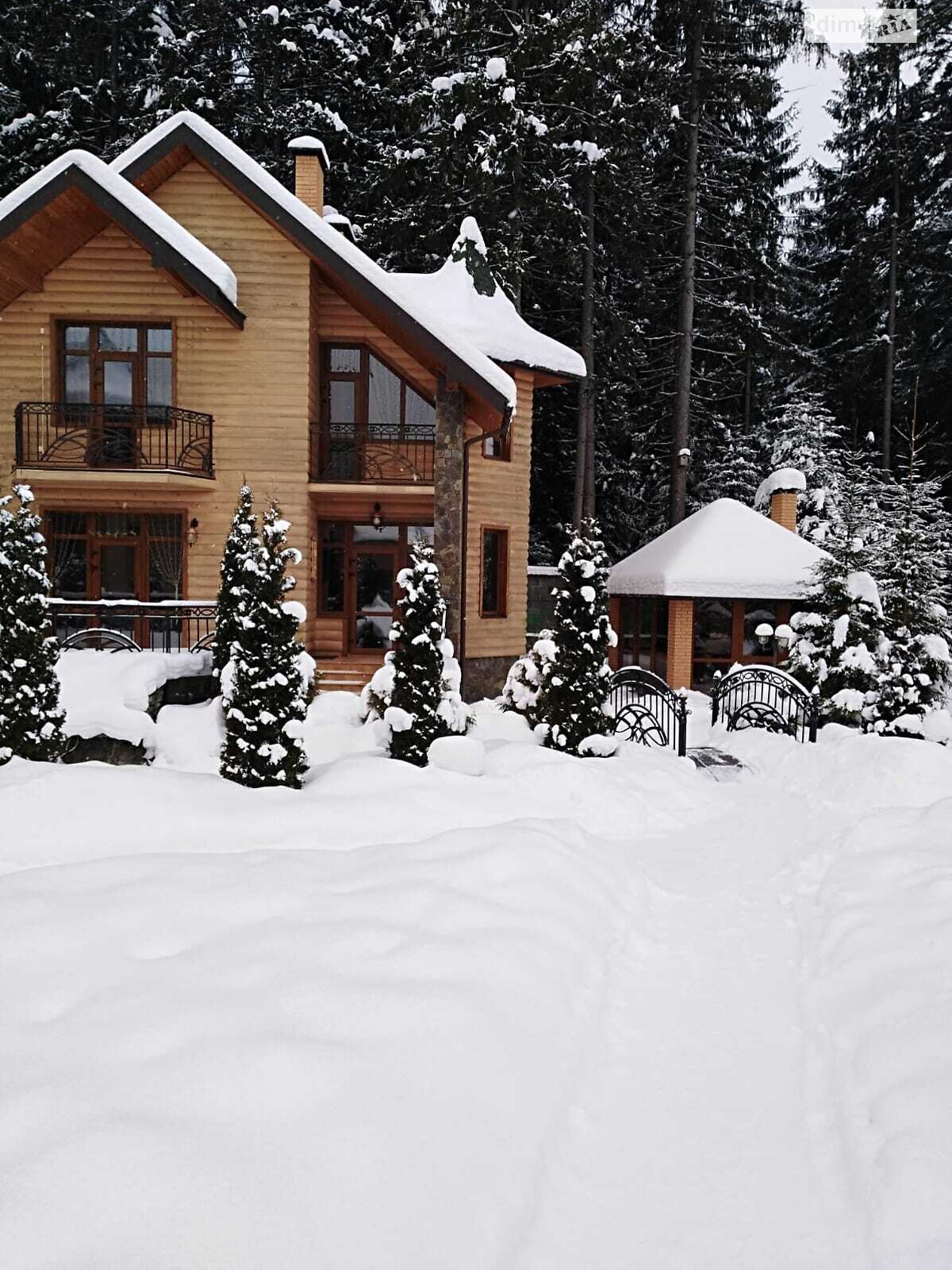 двоповерховий будинок бесідка, 200 кв. м, цегла. Продаж у Микуличині фото 1 двоповерховий будинок бесідка, 200 кв. м, цегла. Продаж у Микуличині фото 1