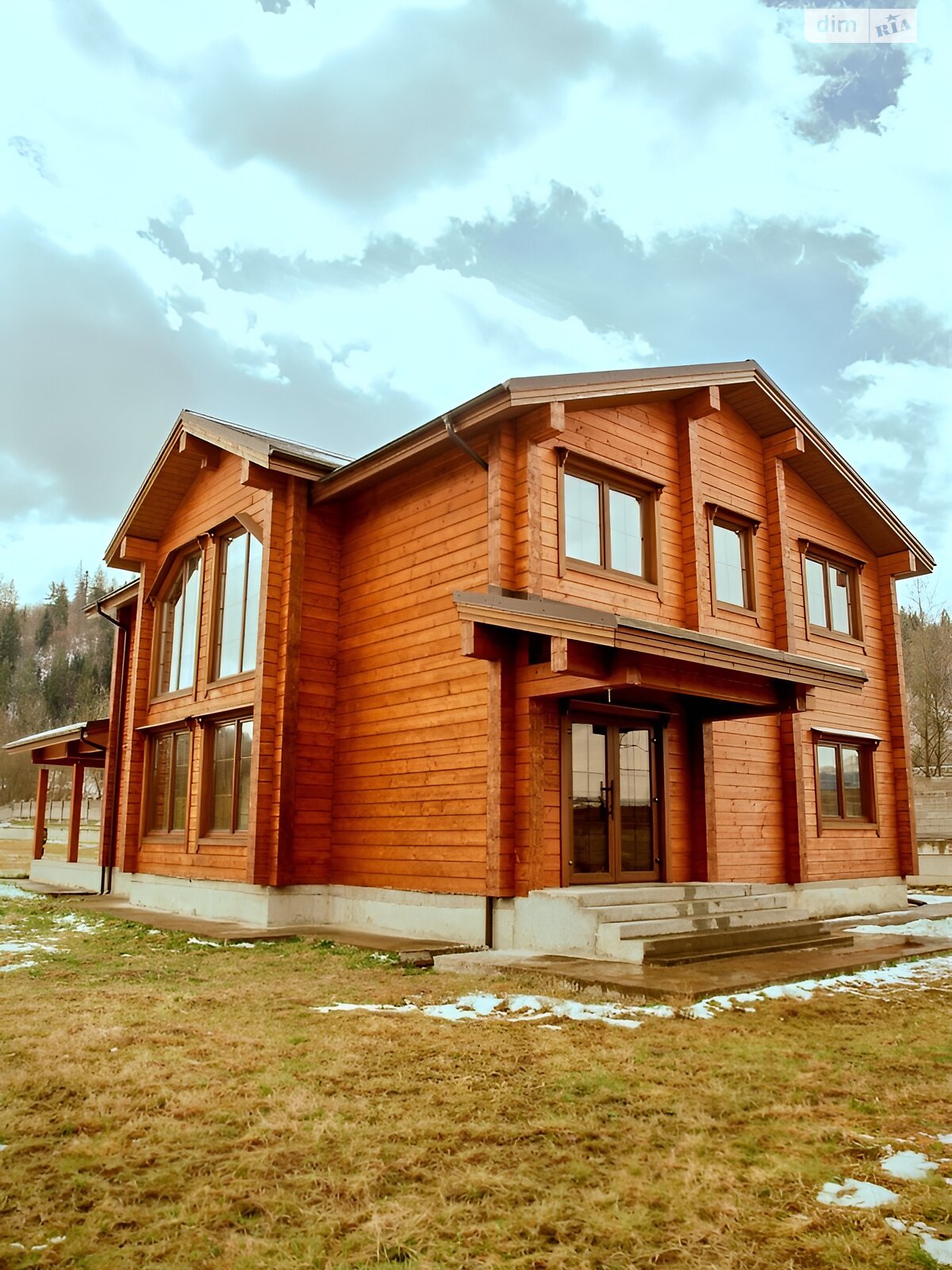 двоповерховий будинок, 355 кв. м, брус. Продаж у Микуличині фото 1 двоповерховий будинок, 355 кв. м, брус. Продаж у Микуличині фото 1