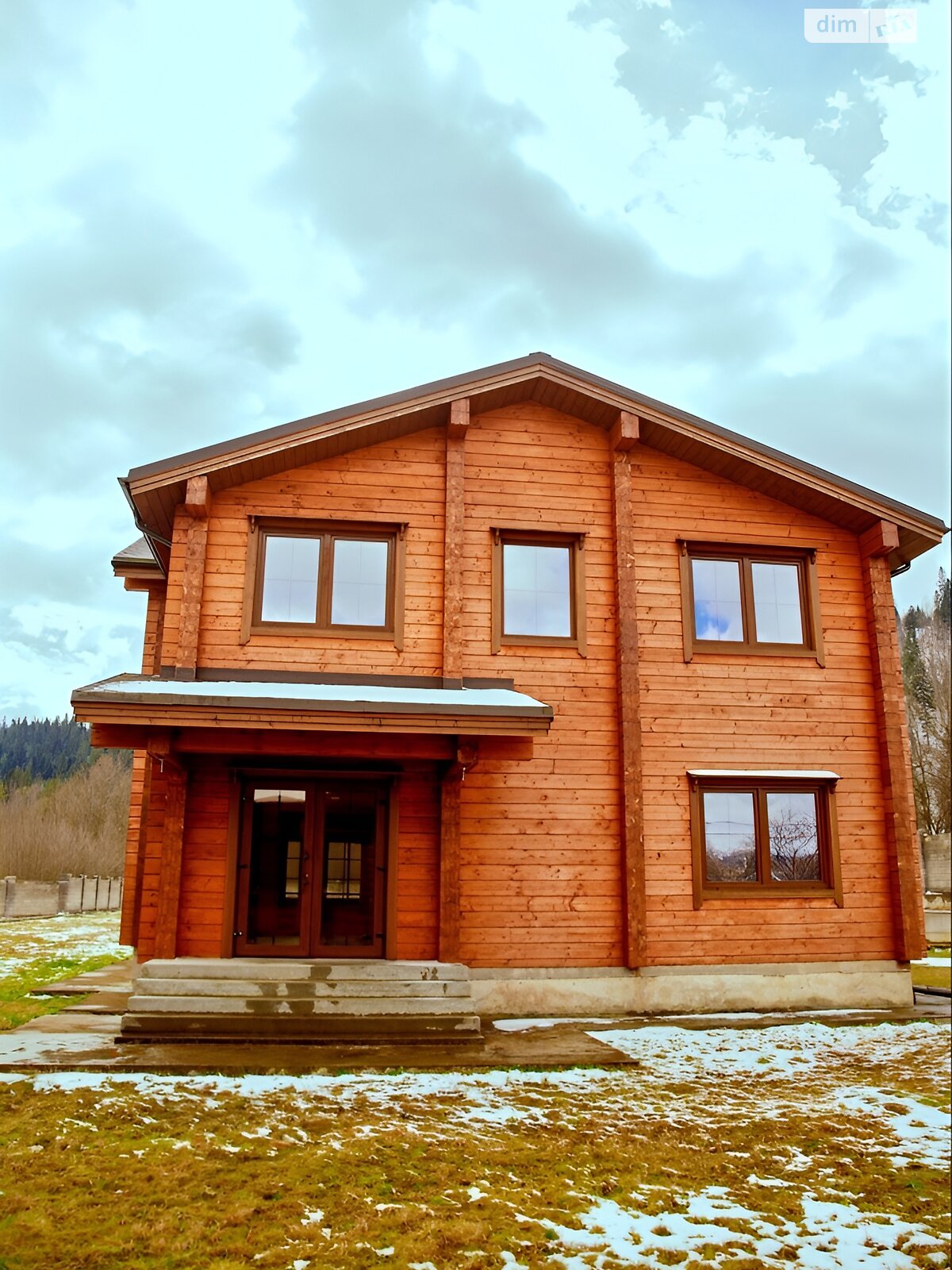 двоповерховий будинок, 355 кв. м, брус. Продаж у Микуличині фото 1 двоповерховий будинок, 355 кв. м, брус. Продаж у Микуличині фото 1