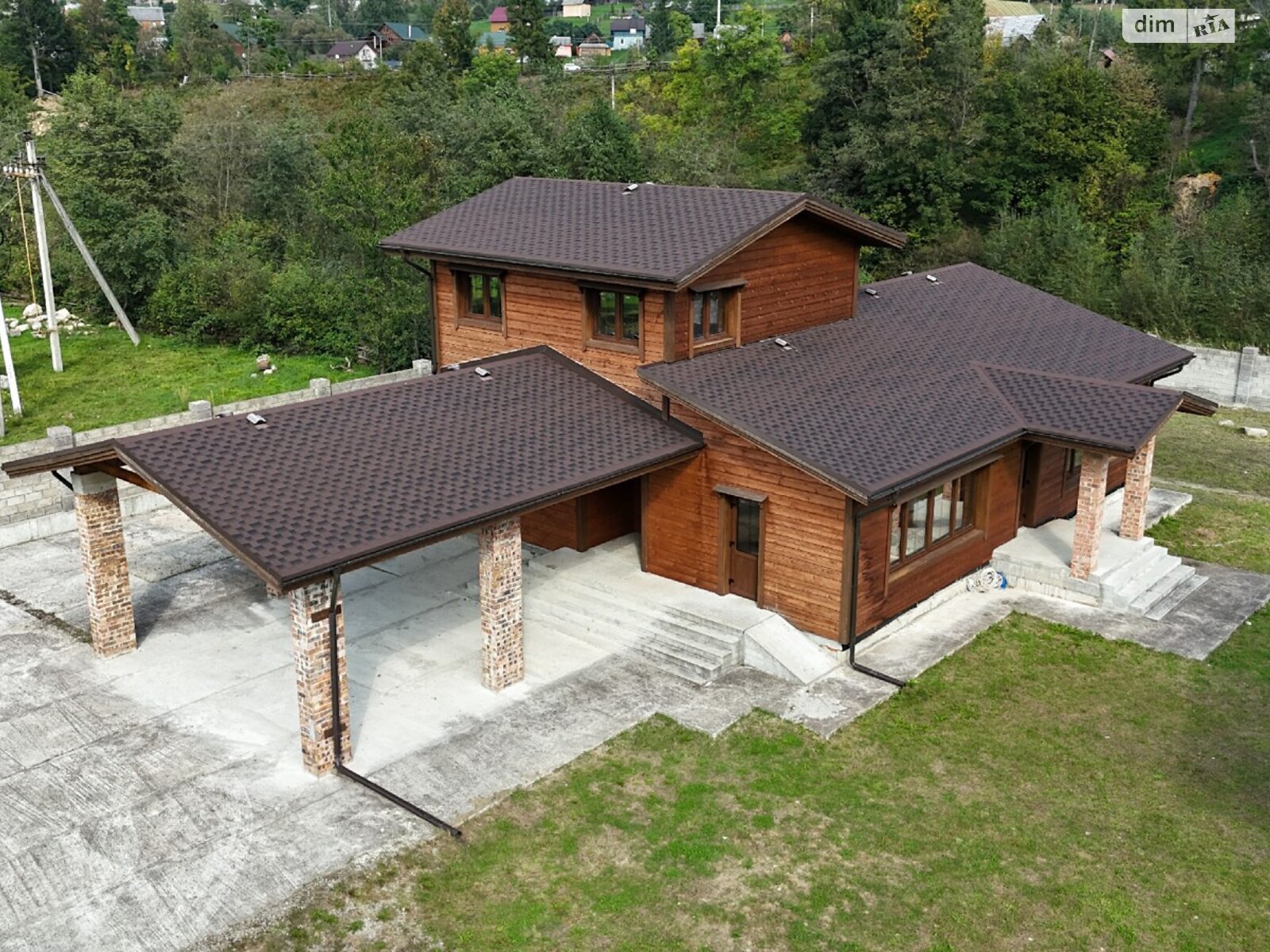 двухэтажный дом, 228 кв. м, брус. Продажа в Микуличине фото 1 двухэтажный дом, 228 кв. м, брус. Продажа в Микуличине фото 1