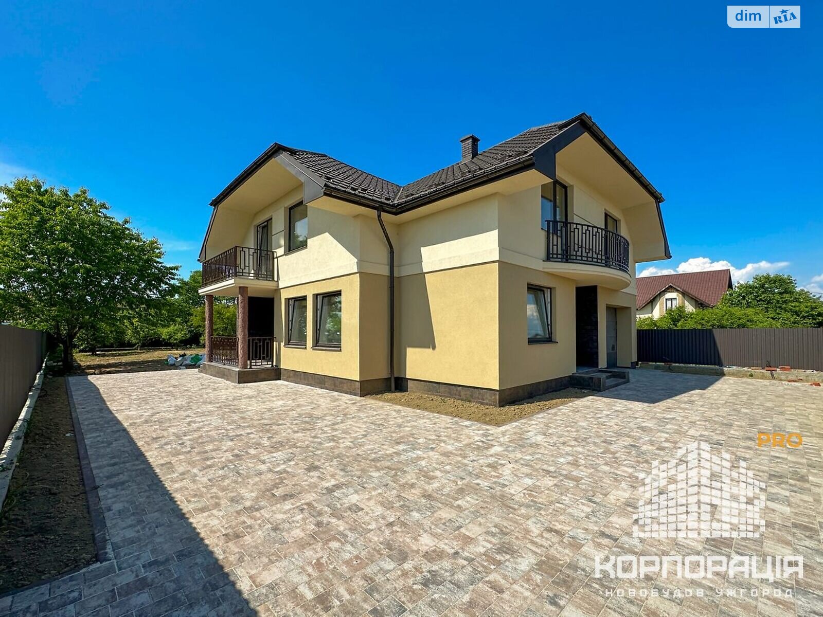 двоповерховий будинок з балконом, 175 кв. м, цегла. Продаж у Минаї фото 1