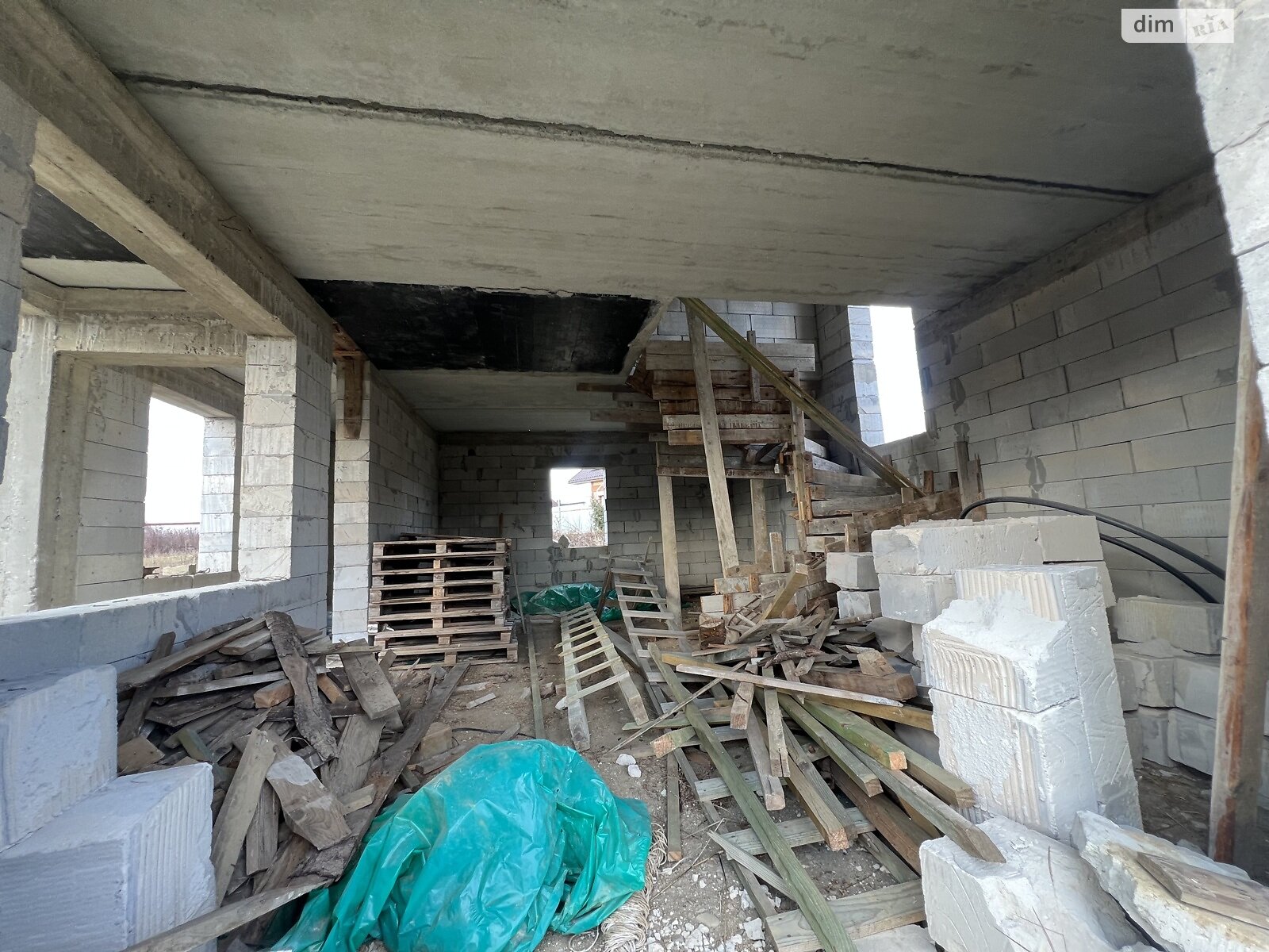 двоповерховий будинок, 100 кв. м, піноблок. Продаж у Минаї фото 1