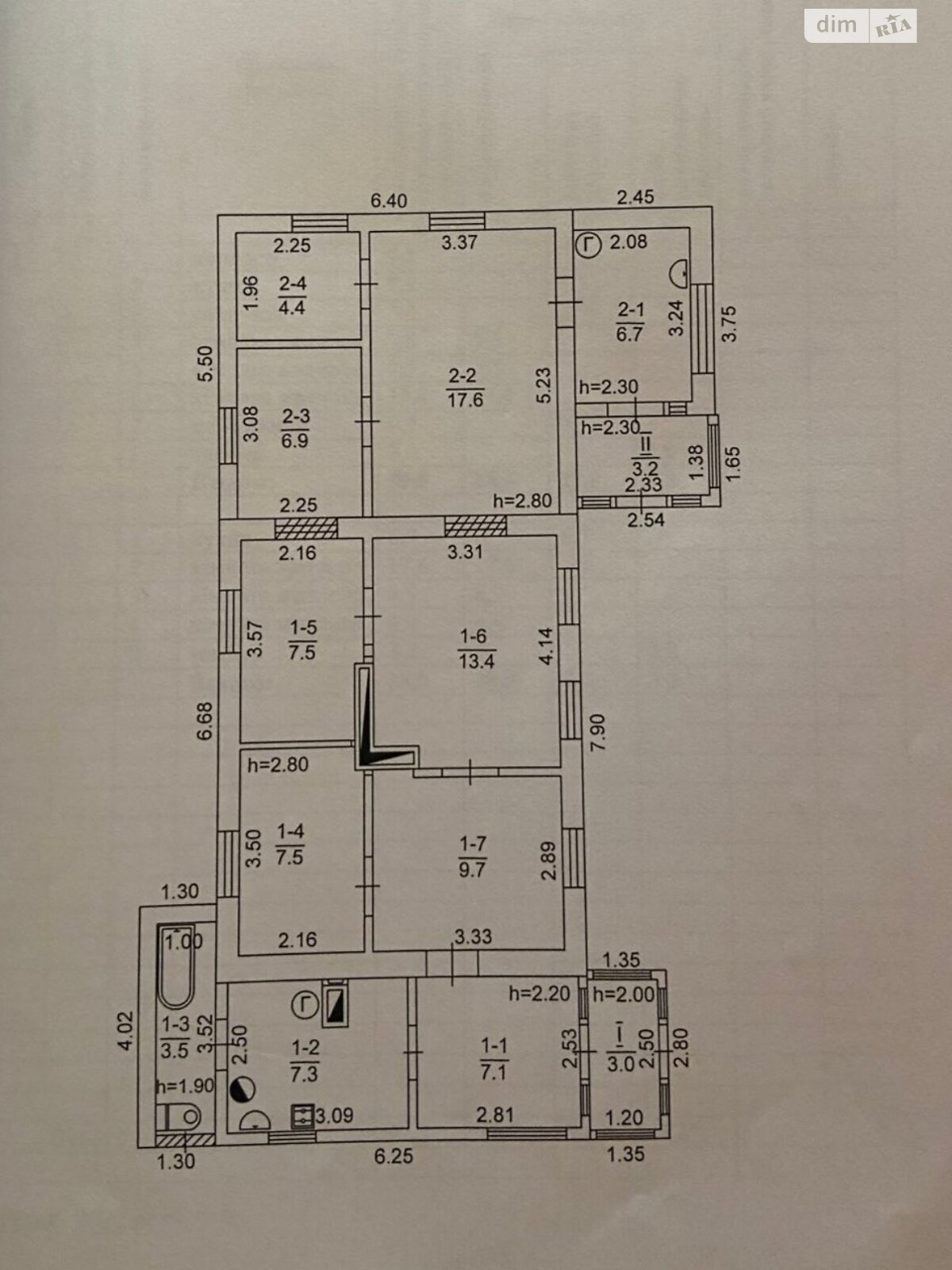 одноповерховий будинок з гаражем, 97.8 кв. м, цегла. Продаж в Миргороді, район Миргород фото 1 одноповерховий будинок з гаражем, 97.8 кв. м, цегла. Продаж в Миргороді, район Миргород фото 1