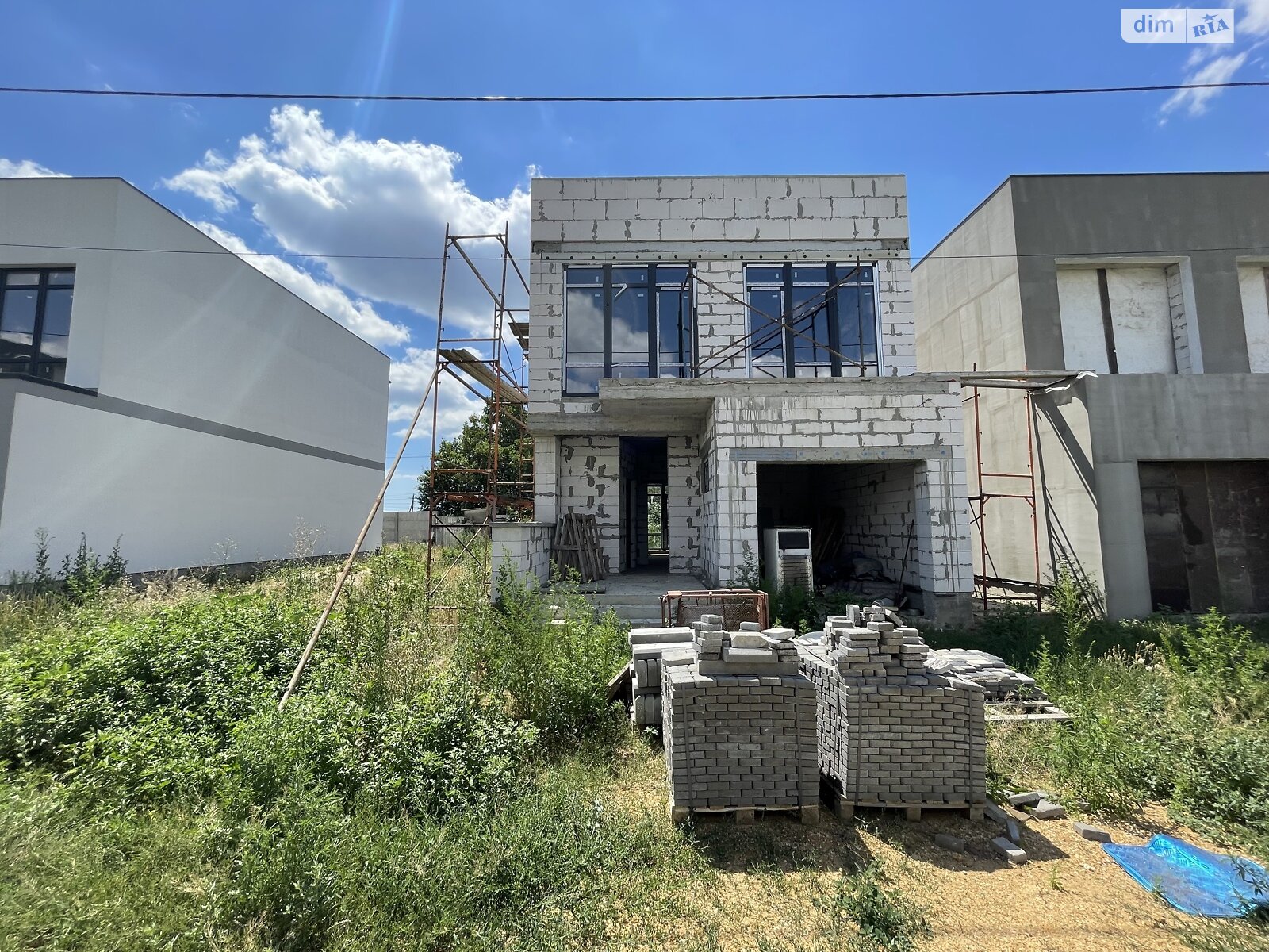 двоповерховий будинок з гаражем, 117.67 кв. м, газобетон. Продаж у Молодіжному фото 1 двоповерховий будинок з гаражем, 117.67 кв. м, газобетон. Продаж у Молодіжному фото 1