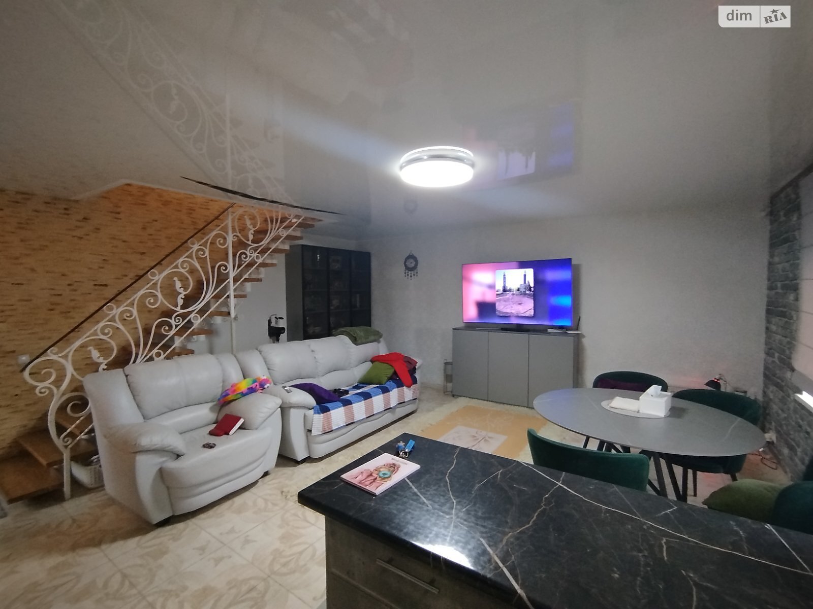 двоповерховий будинок з гаражем, 129.3 кв. м, пінобетон. Продаж у Молодіжному фото 1