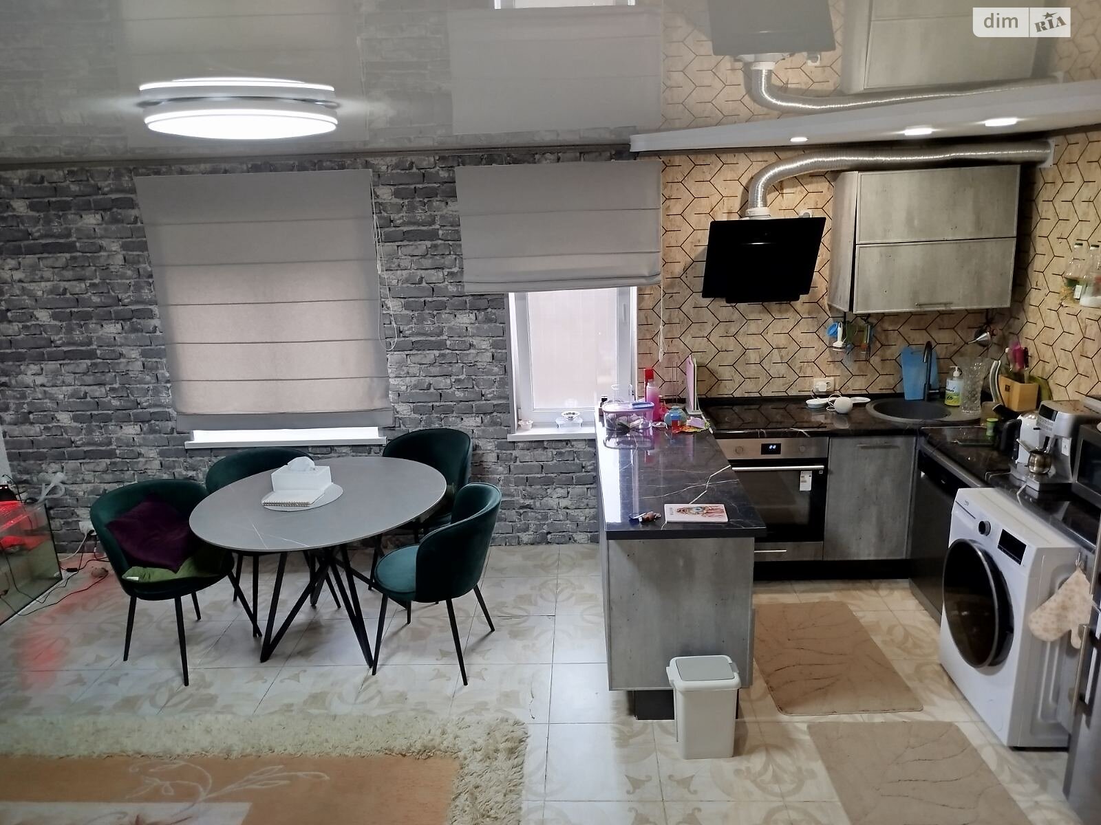 двоповерховий будинок з гаражем, 129.3 кв. м, пінобетон. Продаж у Молодіжному фото 1