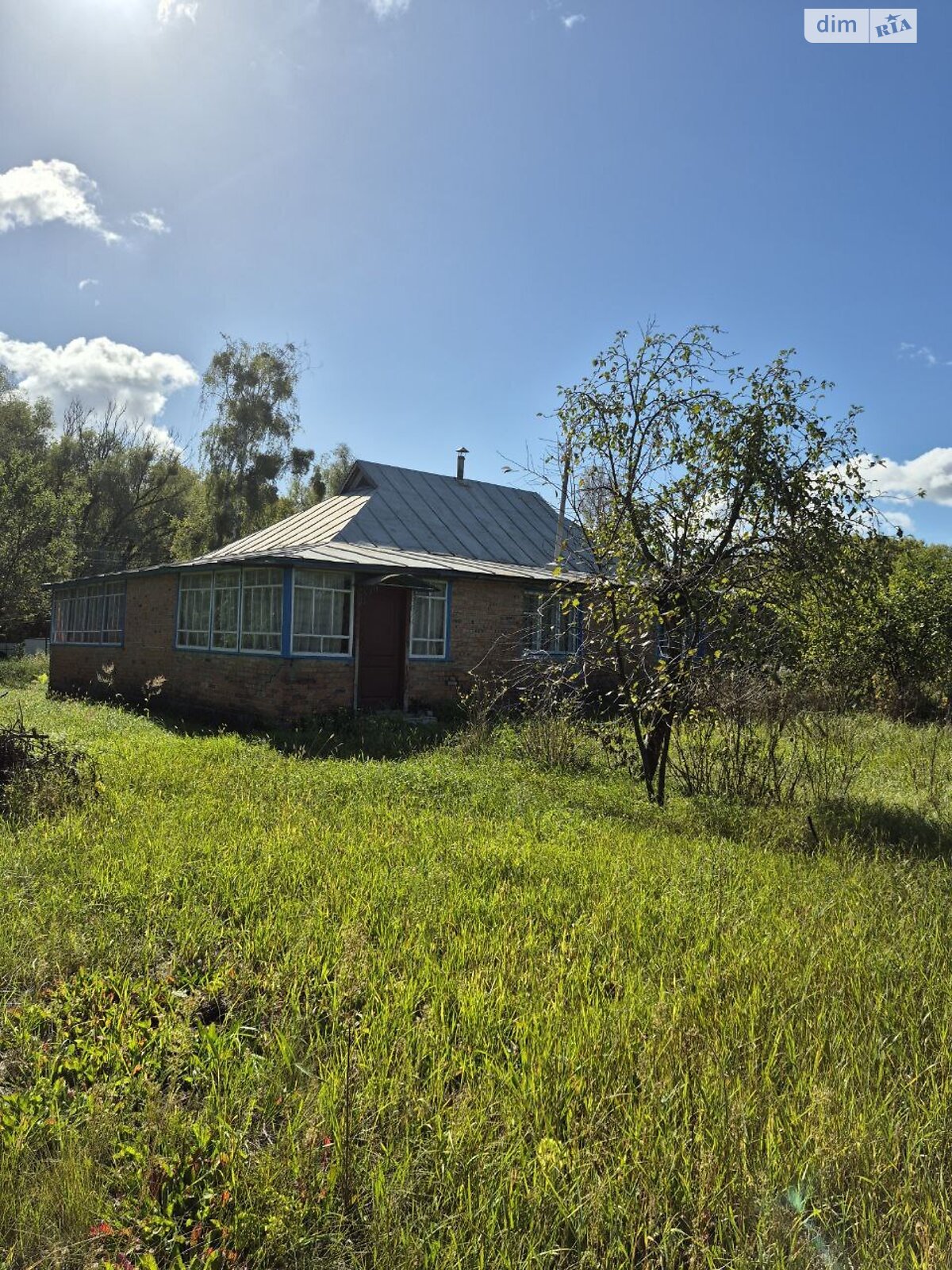 одноэтажный дом с верандой, 118 кв. м, кирпич. Продажа в Моровске фото 1