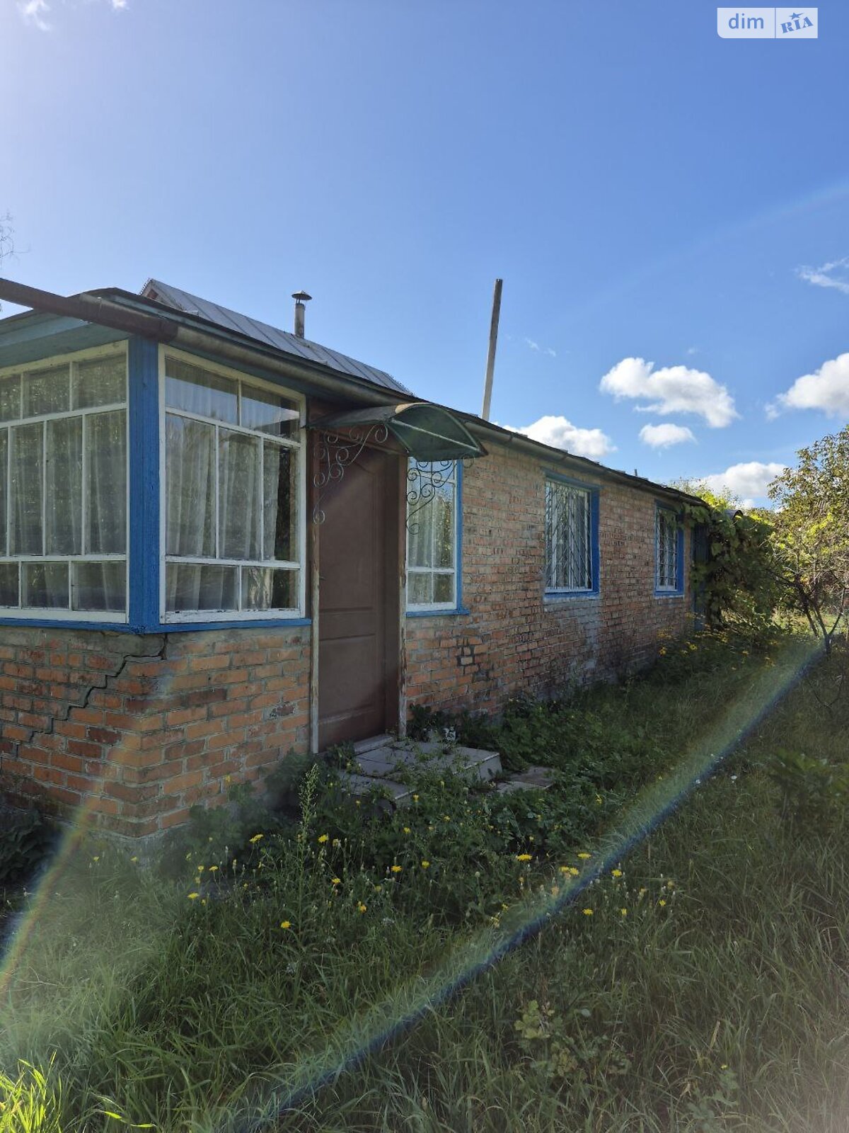 одноэтажный дом с верандой, 118 кв. м, кирпич. Продажа в Моровске фото 1