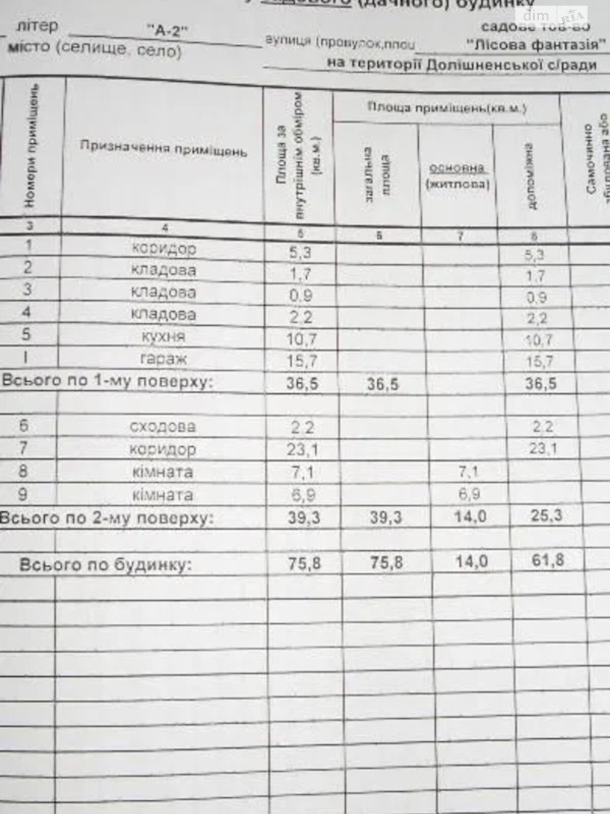 двоповерховий будинок, 75.8 кв. м, цегла. Продаж у Моршині фото 1 двоповерховий будинок, 75.8 кв. м, цегла. Продаж у Моршині фото 1