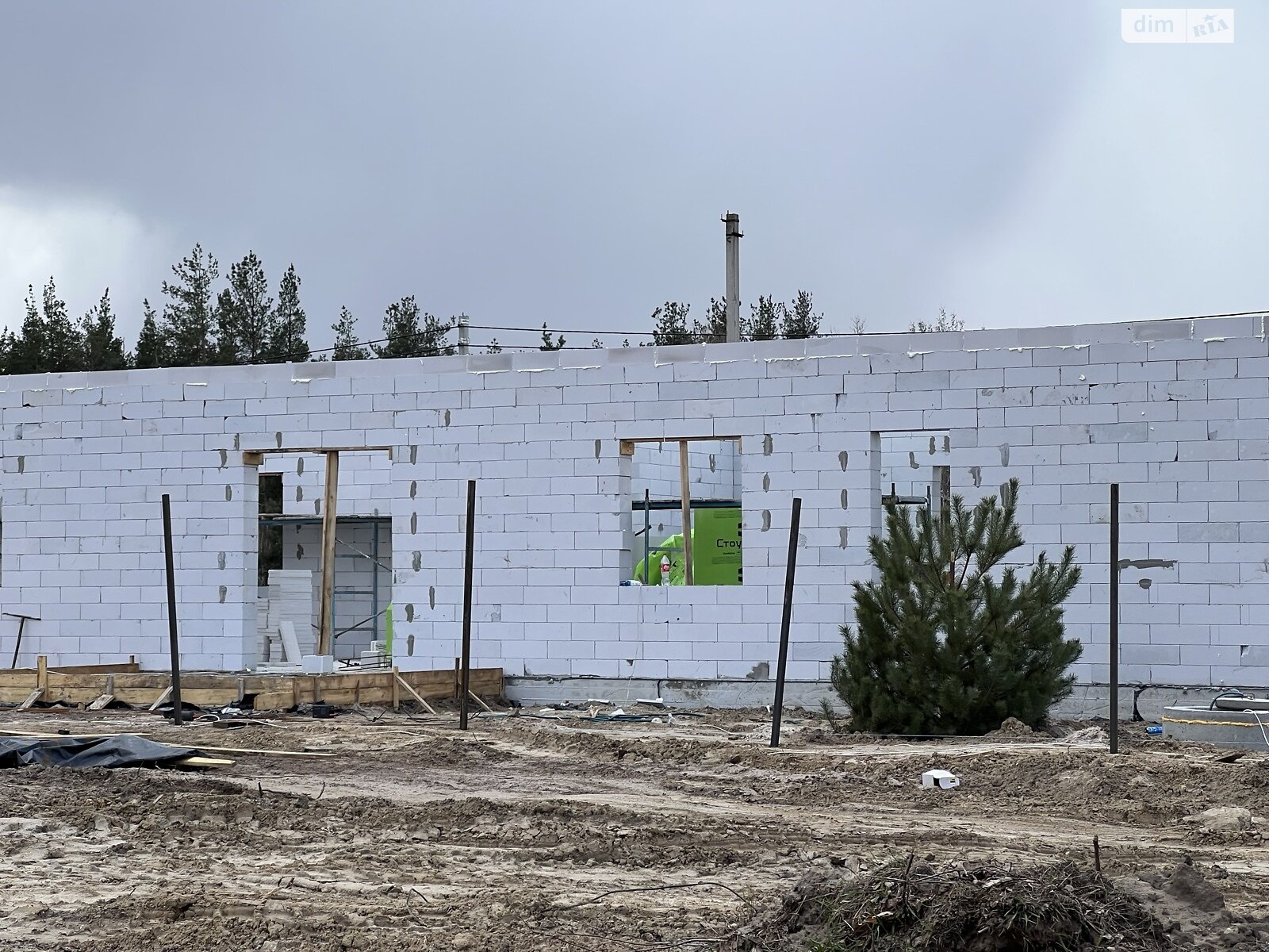 одноповерховий будинок, 115 кв. м, пінобетон. Продаж у Мощуні фото 1 одноповерховий будинок, 115 кв. м, пінобетон. Продаж у Мощуні фото 1