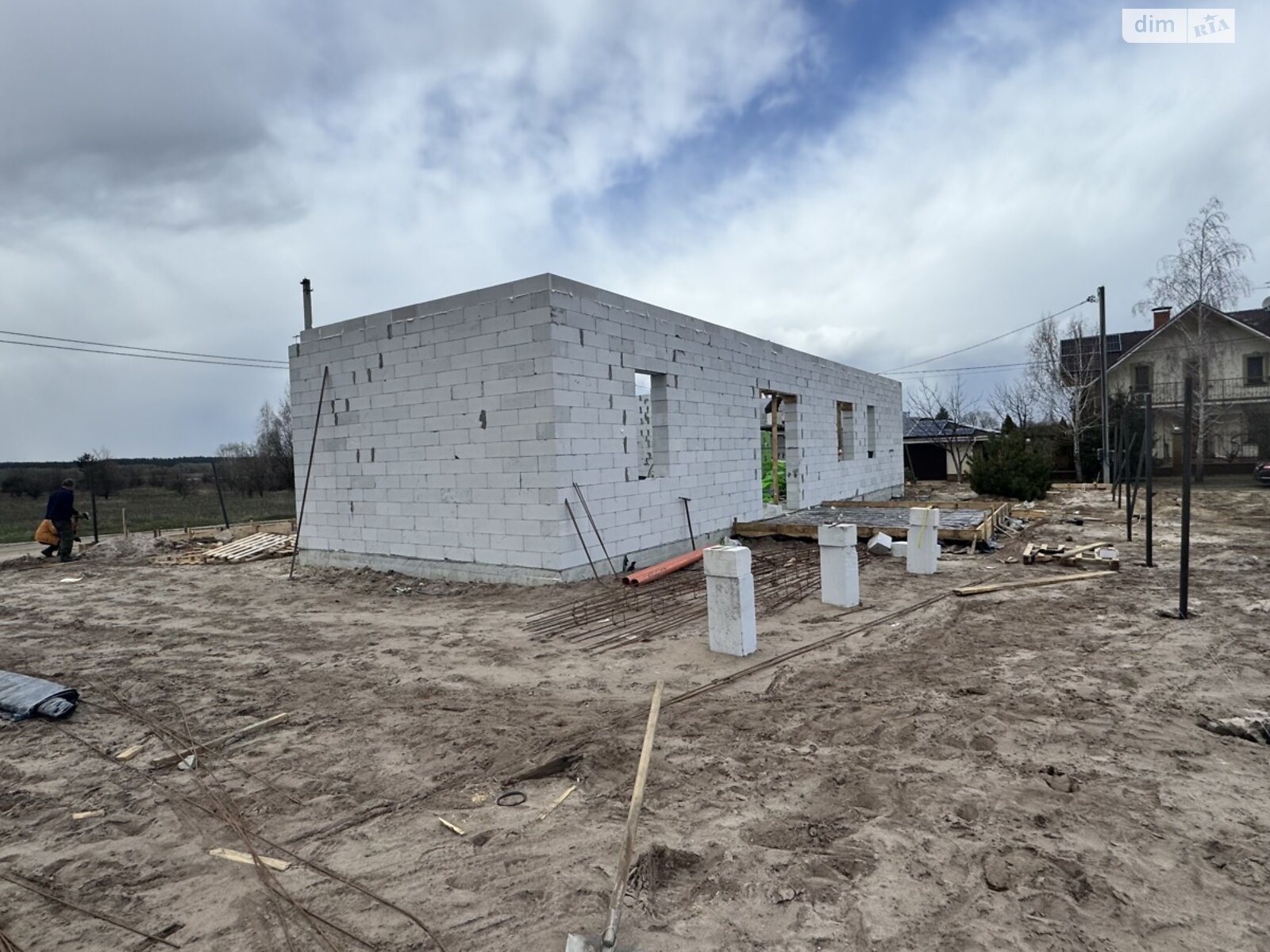 одноповерховий будинок, 115 кв. м, пінобетон. Продаж у Мощуні фото 1 одноповерховий будинок, 115 кв. м, пінобетон. Продаж у Мощуні фото 1