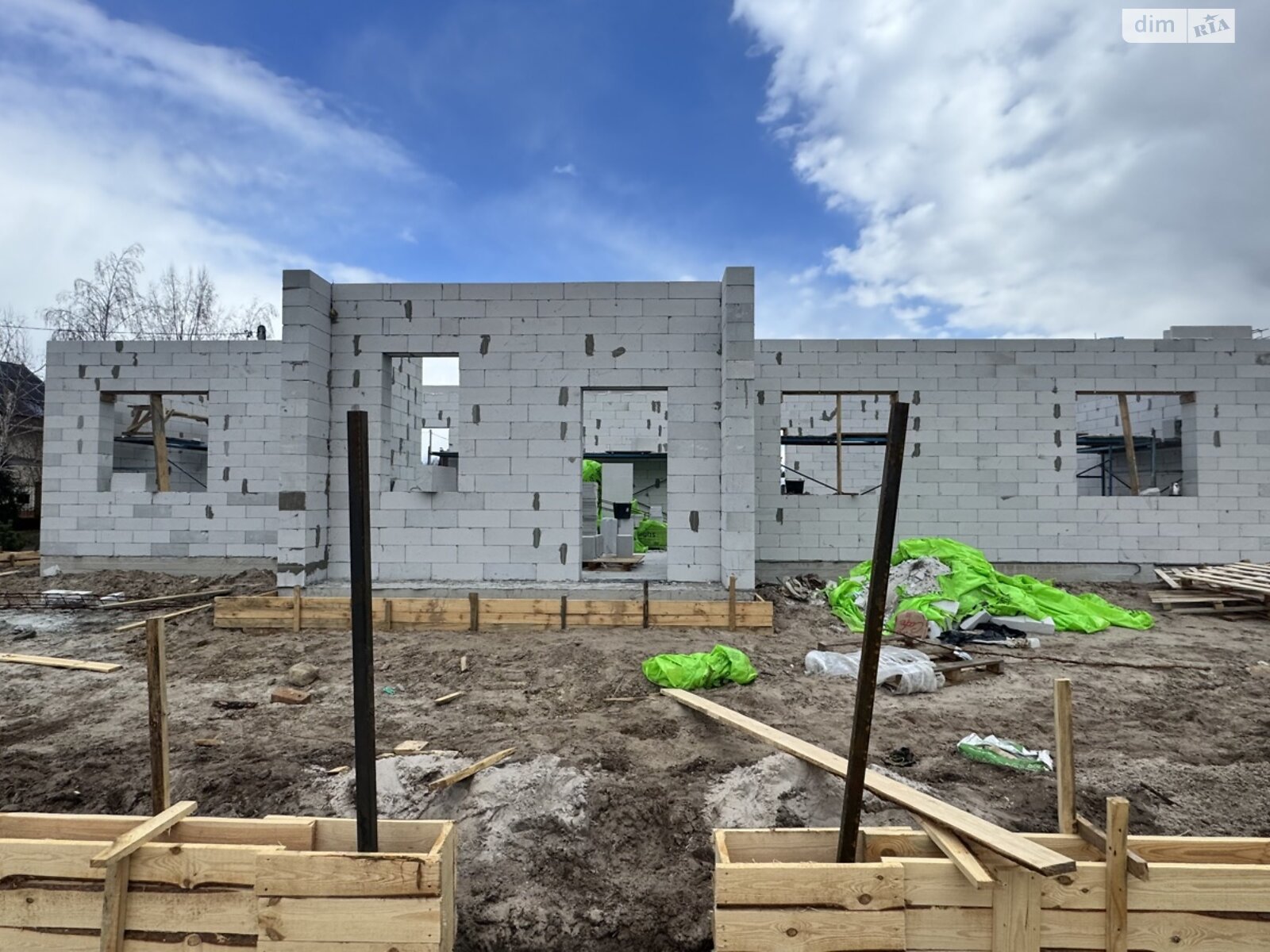 одноповерховий будинок, 115 кв. м, пінобетон. Продаж у Мощуні фото 1 одноповерховий будинок, 115 кв. м, пінобетон. Продаж у Мощуні фото 1