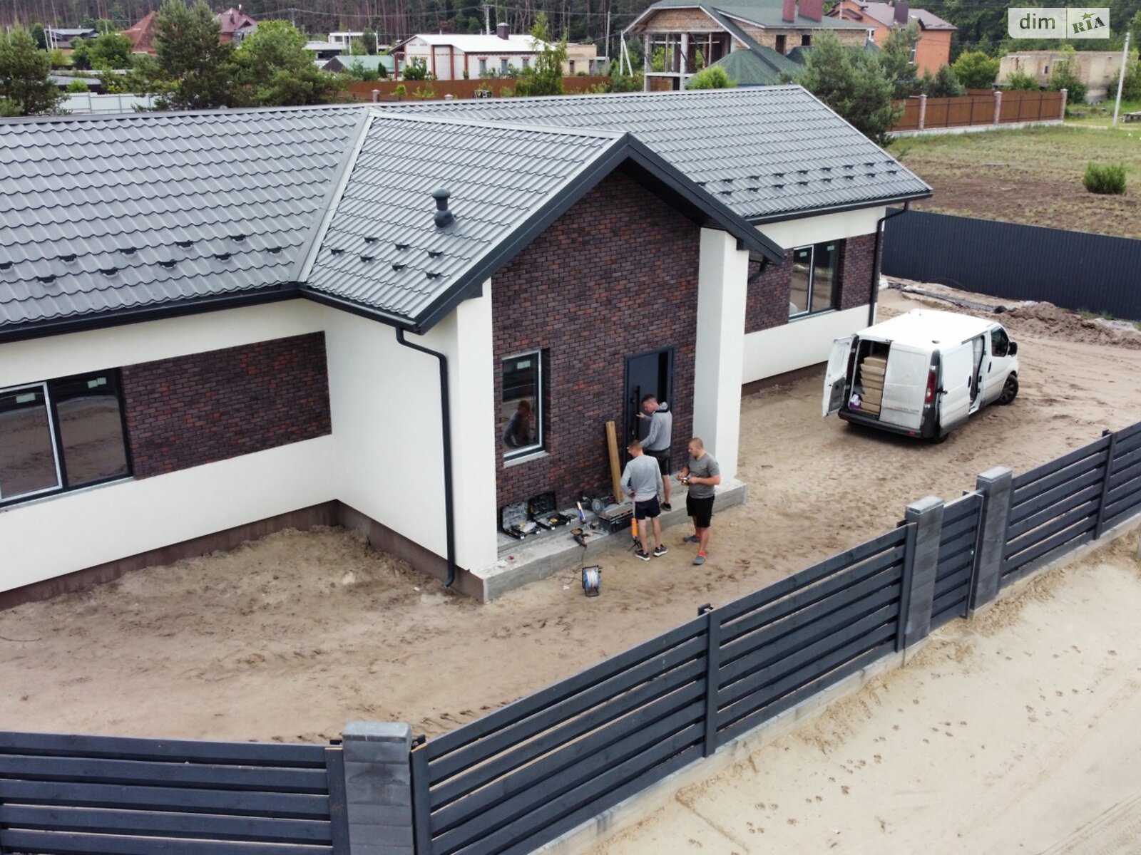 одноповерховий будинок, 104.1 кв. м, пінобетон. Продаж у Мощуні фото 1 одноповерховий будинок, 104.1 кв. м, пінобетон. Продаж у Мощуні фото 1