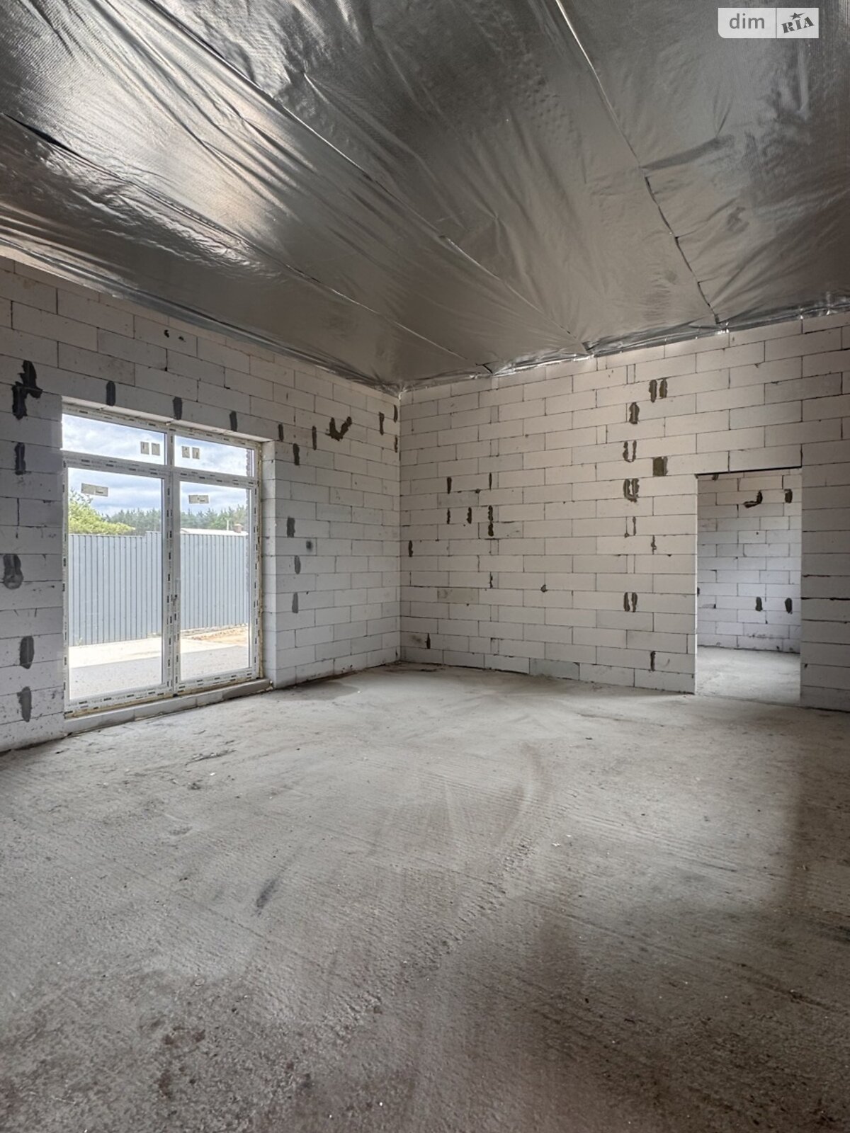 одноэтажный дом, 104.1 кв. м, пенобетон. Продажа в Мощуне фото 1 одноэтажный дом, 104.1 кв. м, пенобетон. Продажа в Мощуне фото 1