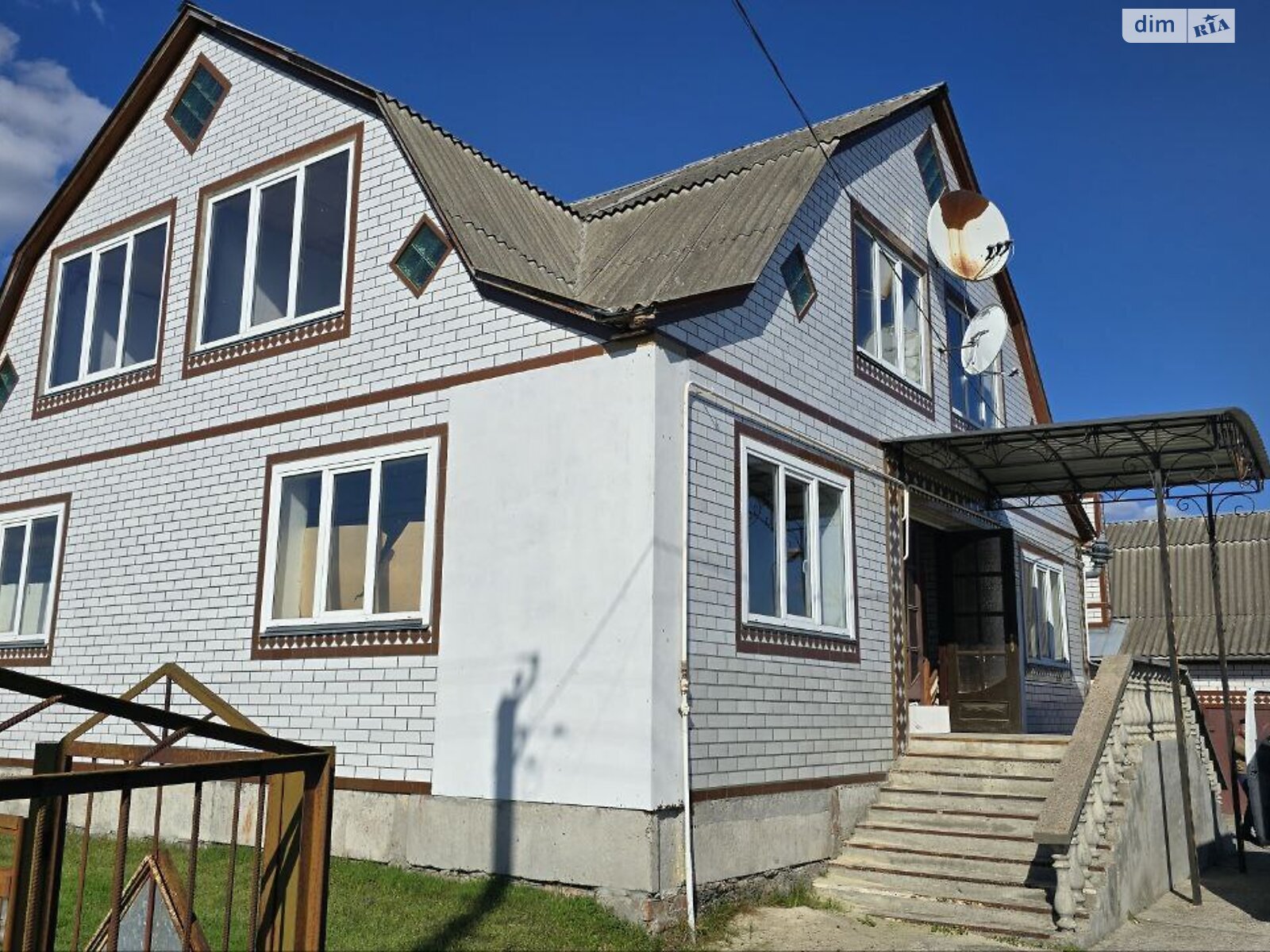 двухэтажный дом, 127 кв. м, кирпич. Продажа в Мошнах фото 1 двухэтажный дом, 127 кв. м, кирпич. Продажа в Мошнах фото 1