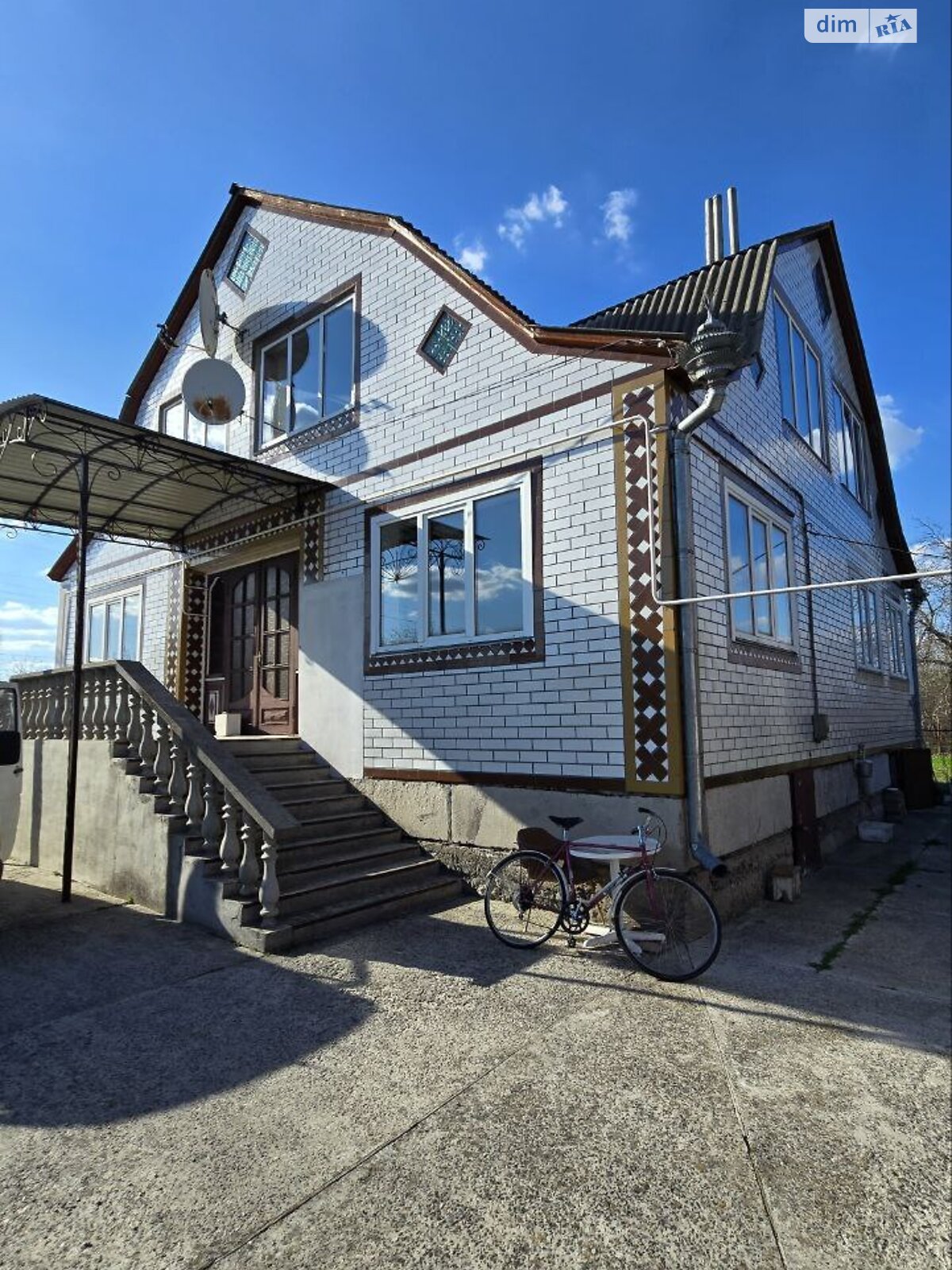 двухэтажный дом, 127 кв. м, кирпич. Продажа в Мошнах фото 1 двухэтажный дом, 127 кв. м, кирпич. Продажа в Мошнах фото 1