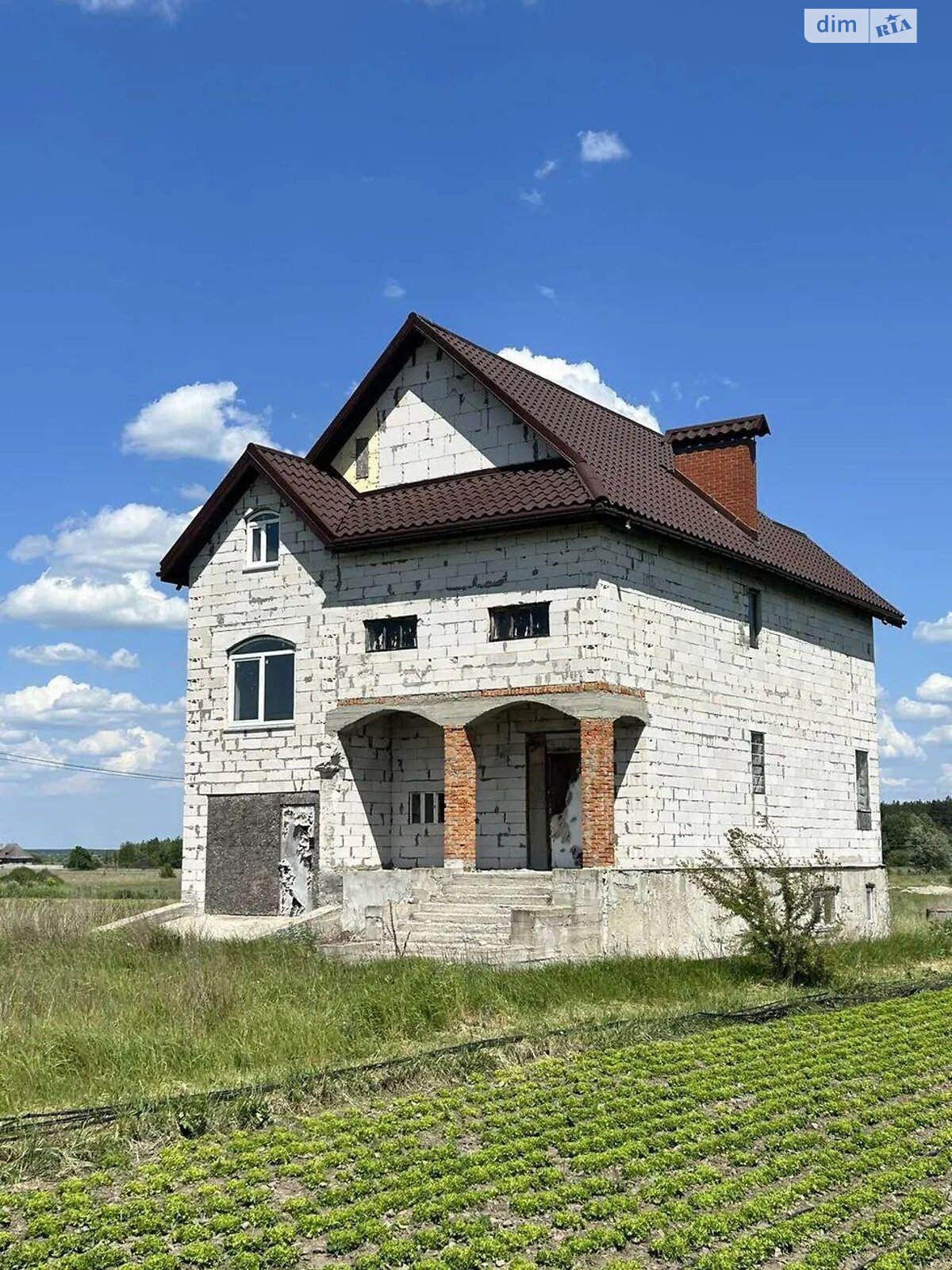четырехэтажный дом, 320 кв. м, газобетон. Продажа в Мотижине фото 1 четырехэтажный дом, 320 кв. м, газобетон. Продажа в Мотижине фото 1