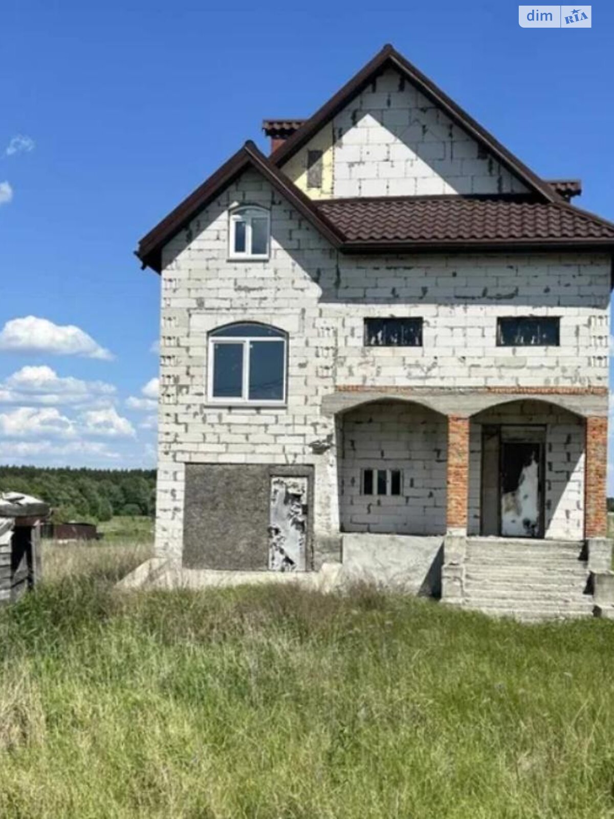четырехэтажный дом, 320 кв. м, газобетон. Продажа в Мотижине фото 1 четырехэтажный дом, 320 кв. м, газобетон. Продажа в Мотижине фото 1