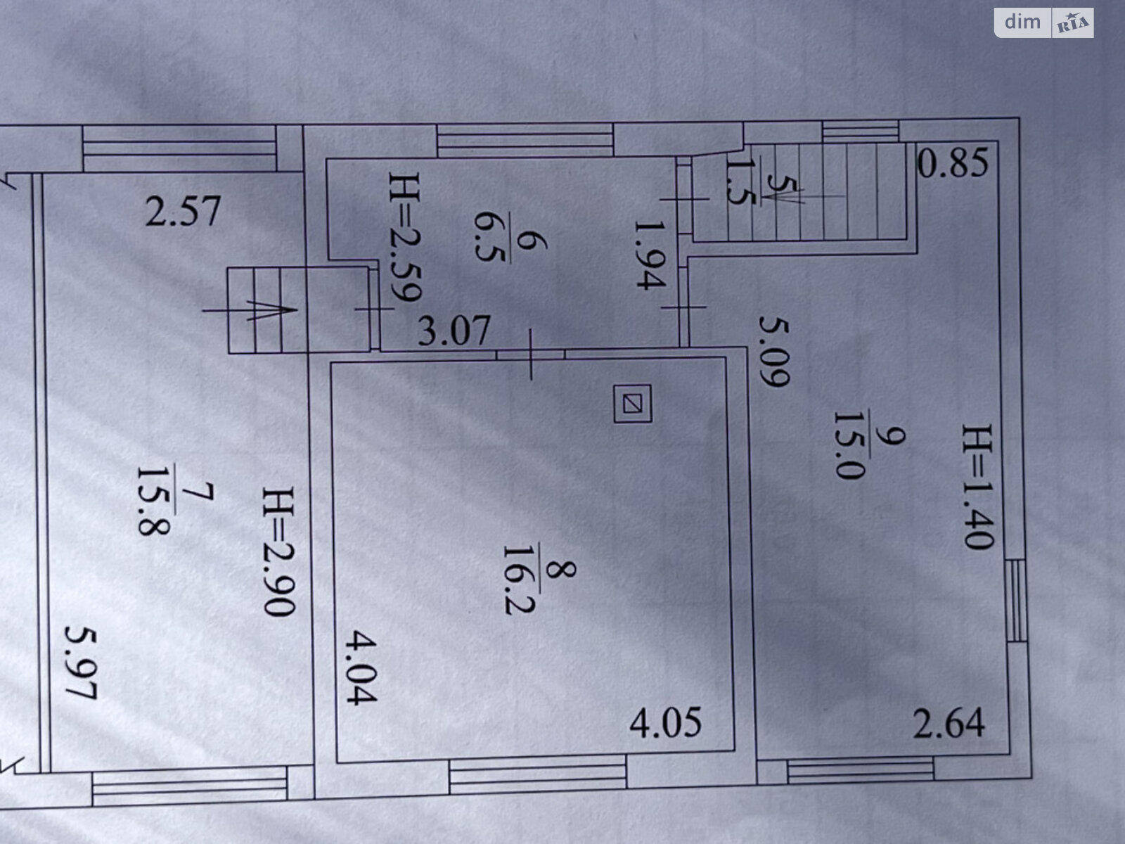двухэтажный дом с верандой, 109.1 кв. м, кирпич. Продажа в Шпитьках фото 1