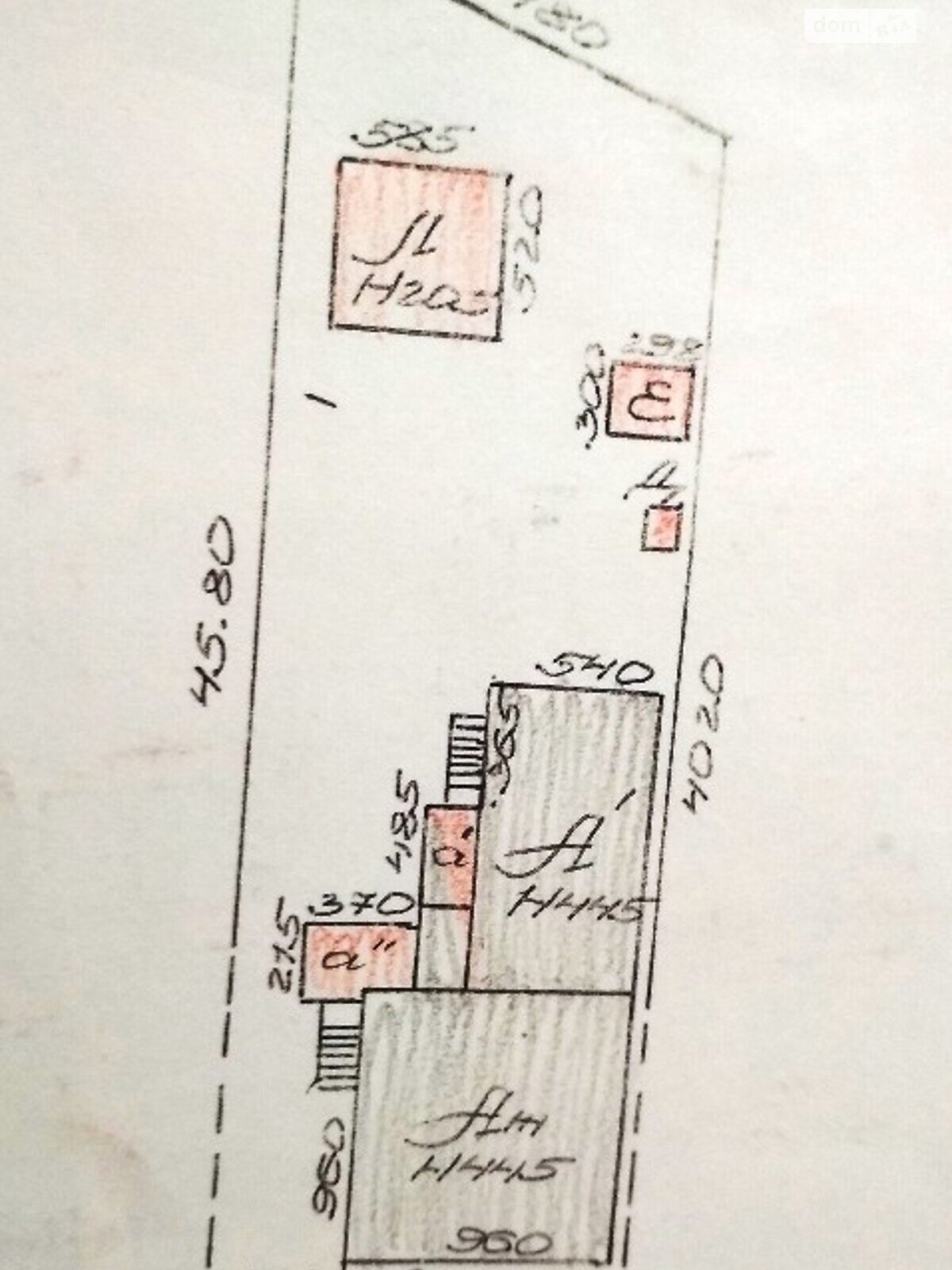 одноповерховий будинок з гаражем, 126 кв. м, цегла. Продаж в Мукачеві, район Центр фото 1