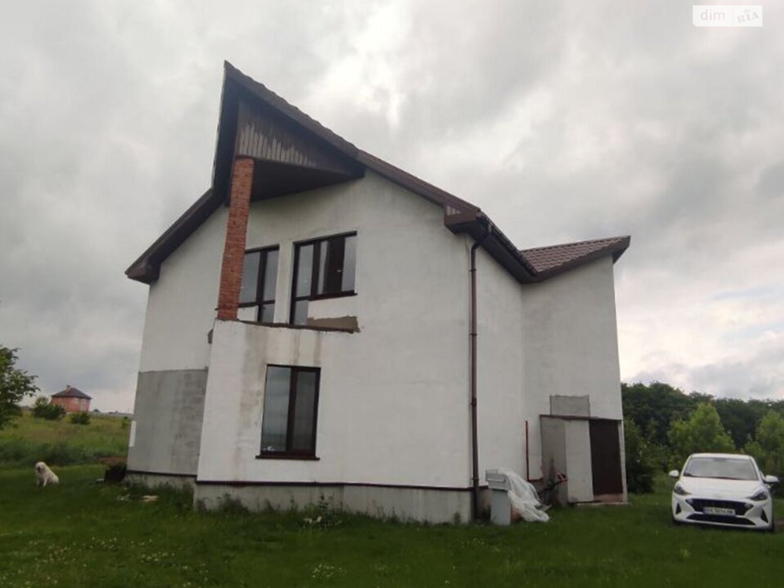 двоповерховий будинок без меблів, 137 кв. м, газобетон. Продаж у Музичах фото 1