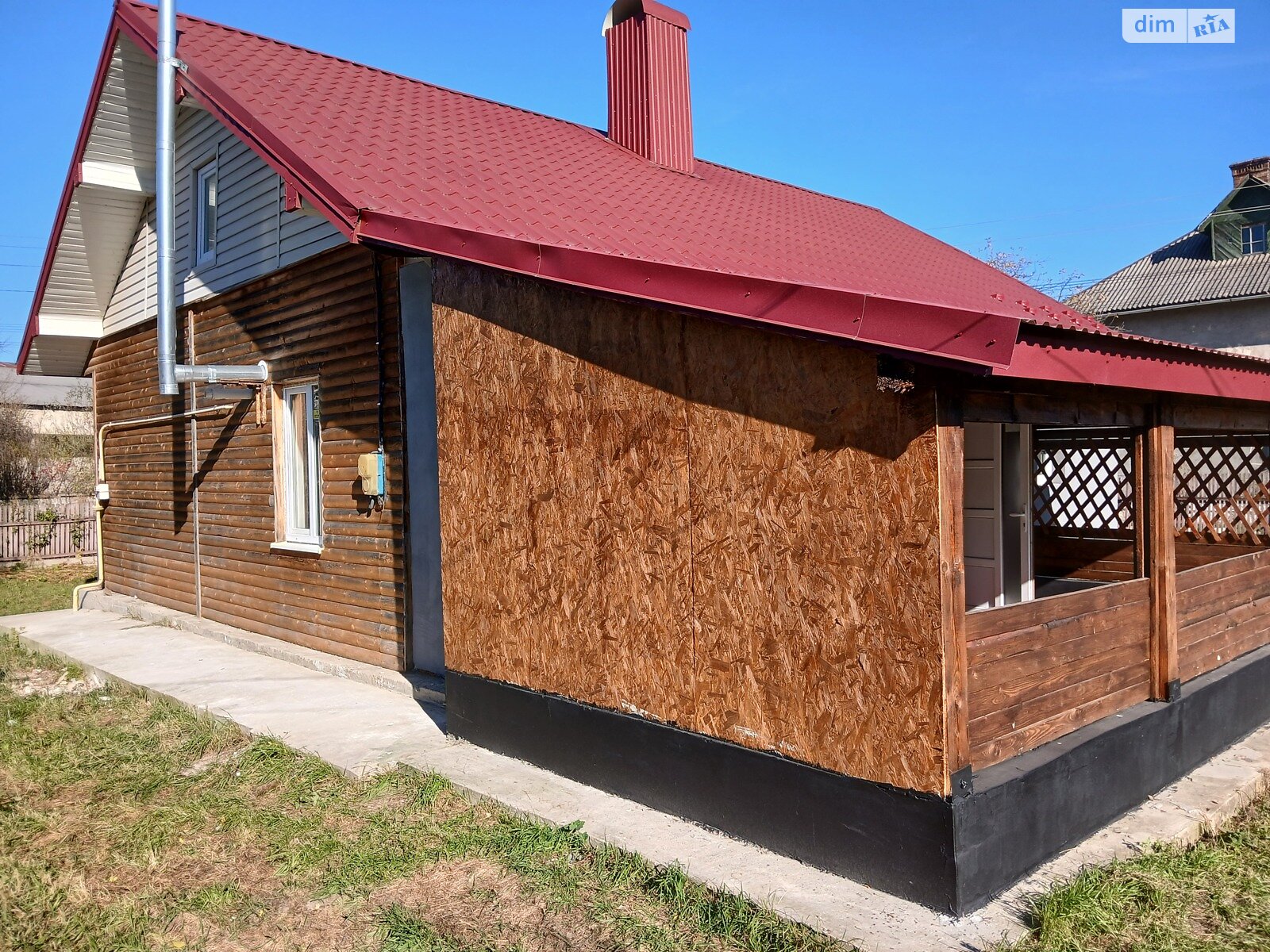 одноэтажный дом с отоплением, 105 кв. м, дерево и кирпич. Продажа в Надворной район Надворная фото 1