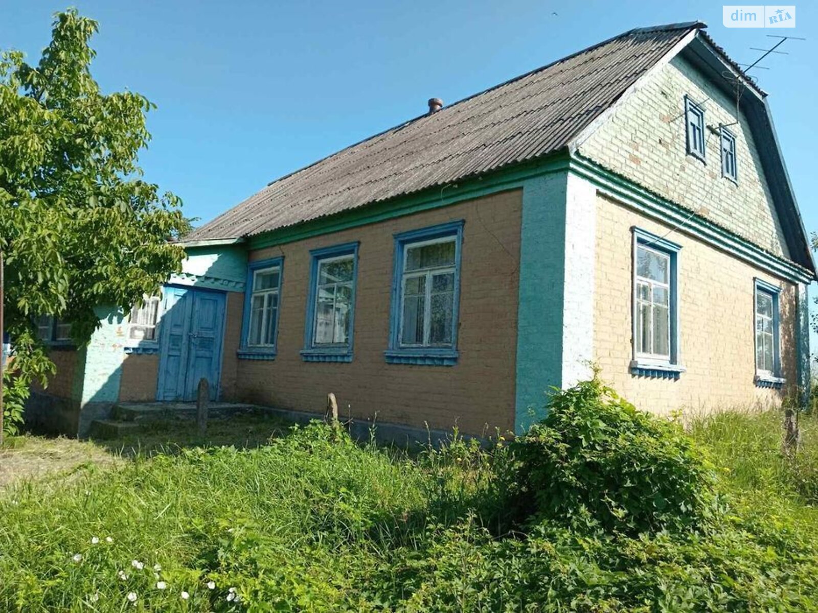 одноповерховий будинок з верандою, 100 кв. м, цегла. Продаж у Небіжі фото 1 одноповерховий будинок з верандою, 100 кв. м, цегла. Продаж у Небіжі фото 1