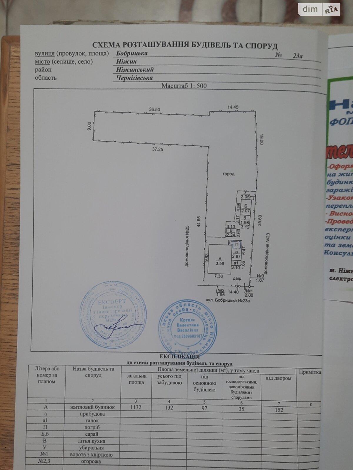 одноповерховий будинок, 68 кв. м, цегла. Продаж у Ніжині фото 1